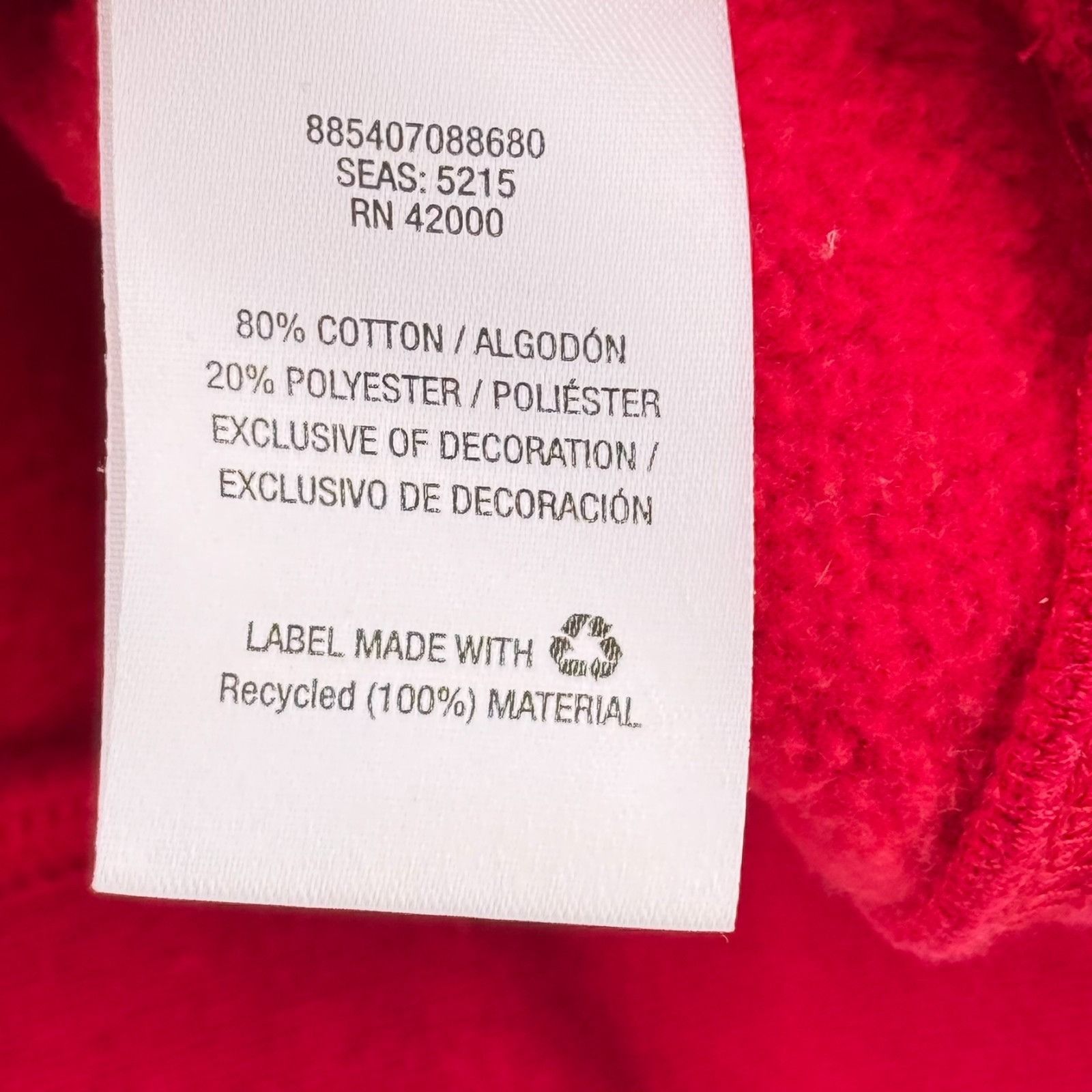 Other Holiday Editions Sweatshirt Women XL Red Christmas Trees Emb Size XL / US 12-14 / IT 48-50 - 4 Thumbnail