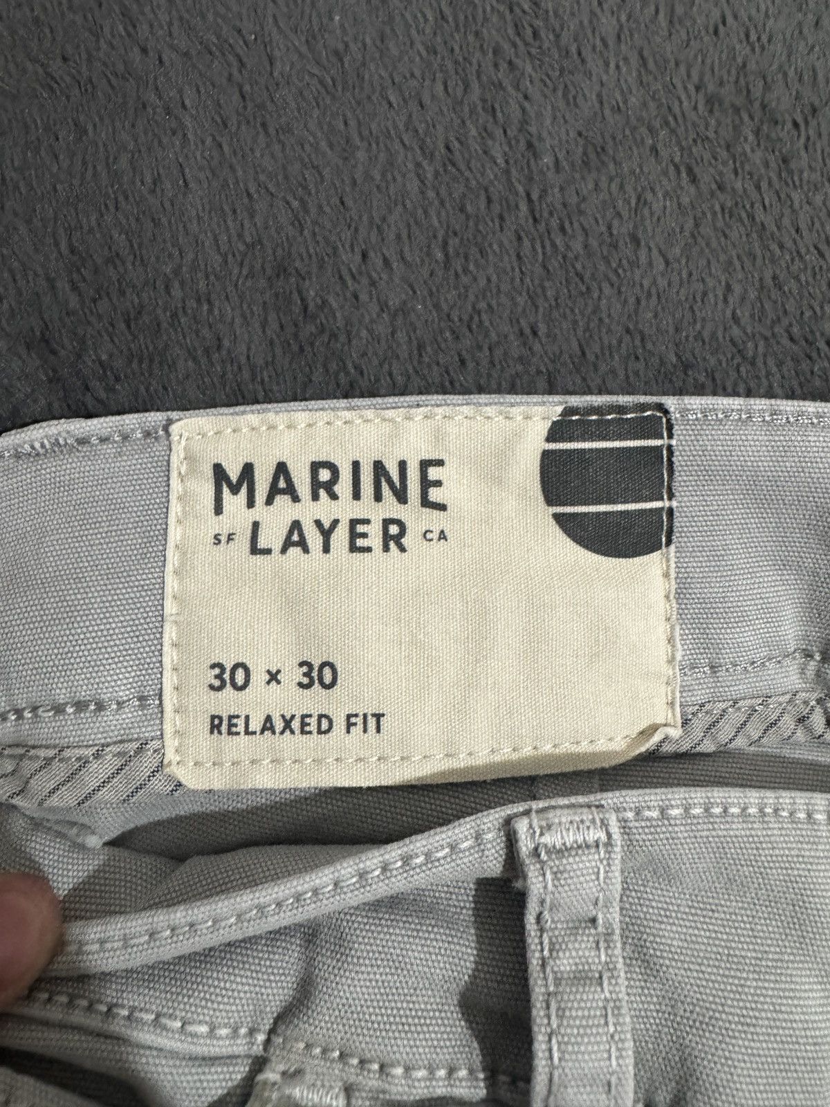 Marine Layer Marine Layer Grey Cargo Pants Size US 30 / EU 46 - 4 Thumbnail