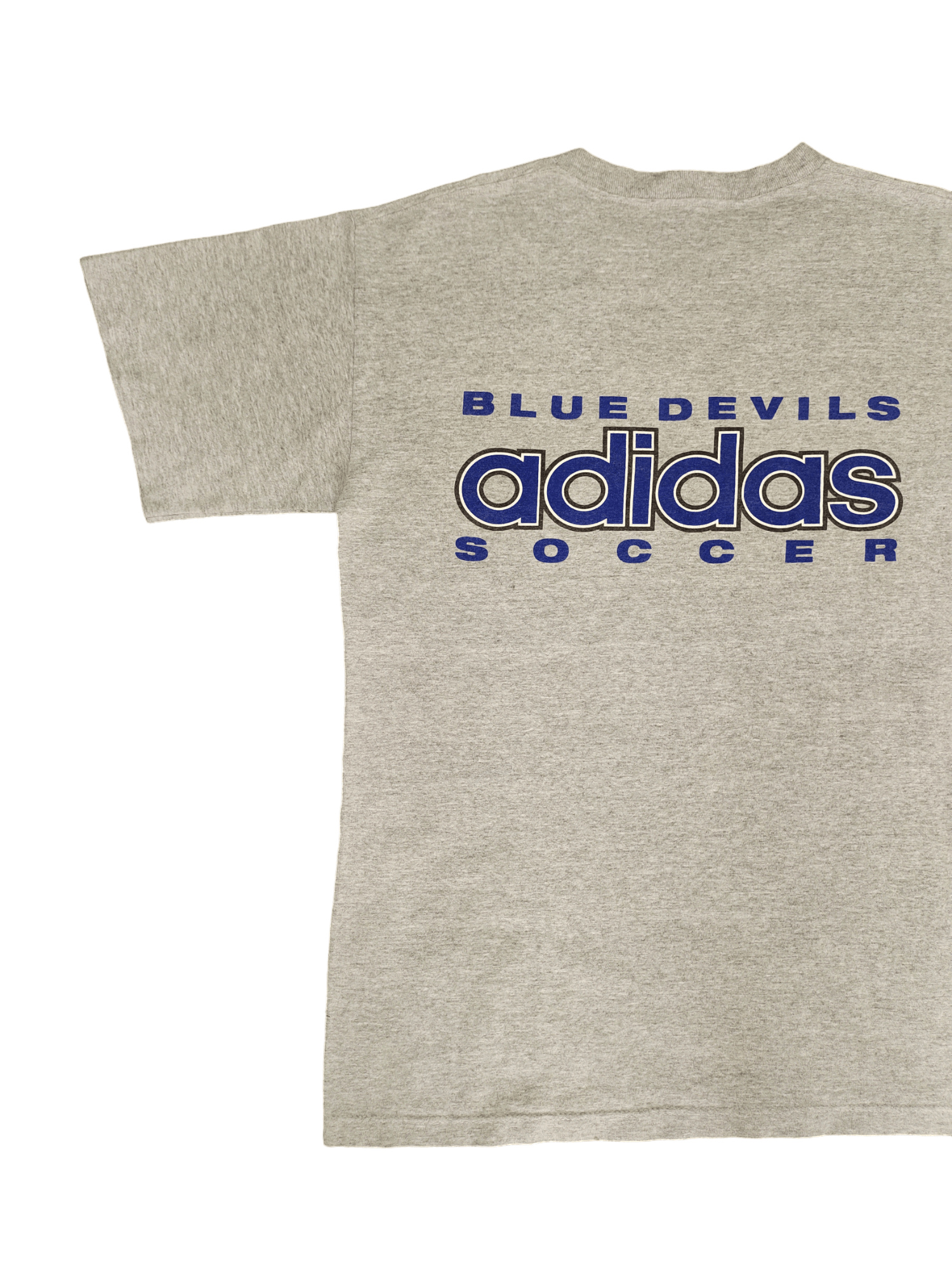 Adidas Vintage 90s Adidas Blue Devils Soccer Team T-Shirt Size US L / EU 52-54 / 3 - 5 Thumbnail