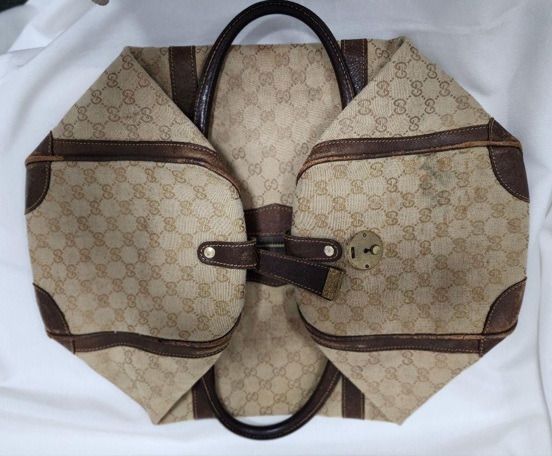 Gucci Vintage Gucci Monogram Duffle Bag Grailed