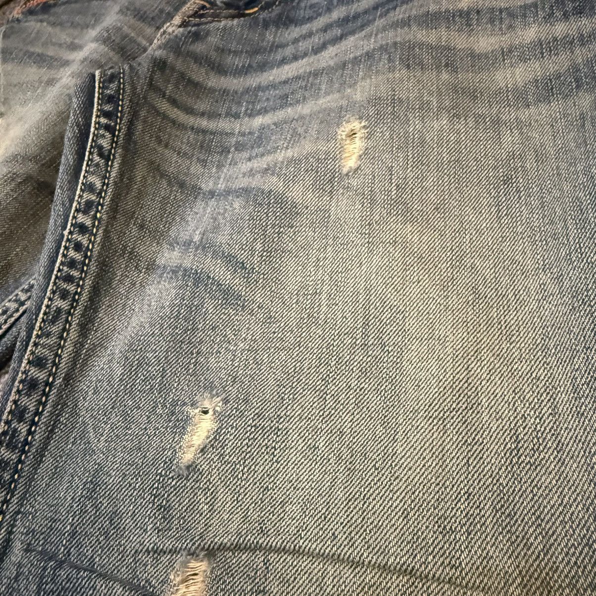 Affliction 🔥🇯🇵 Japanese Distressed Genoese Multi Pocket Denim Size US 34 / EU 50 - 5 Thumbnail