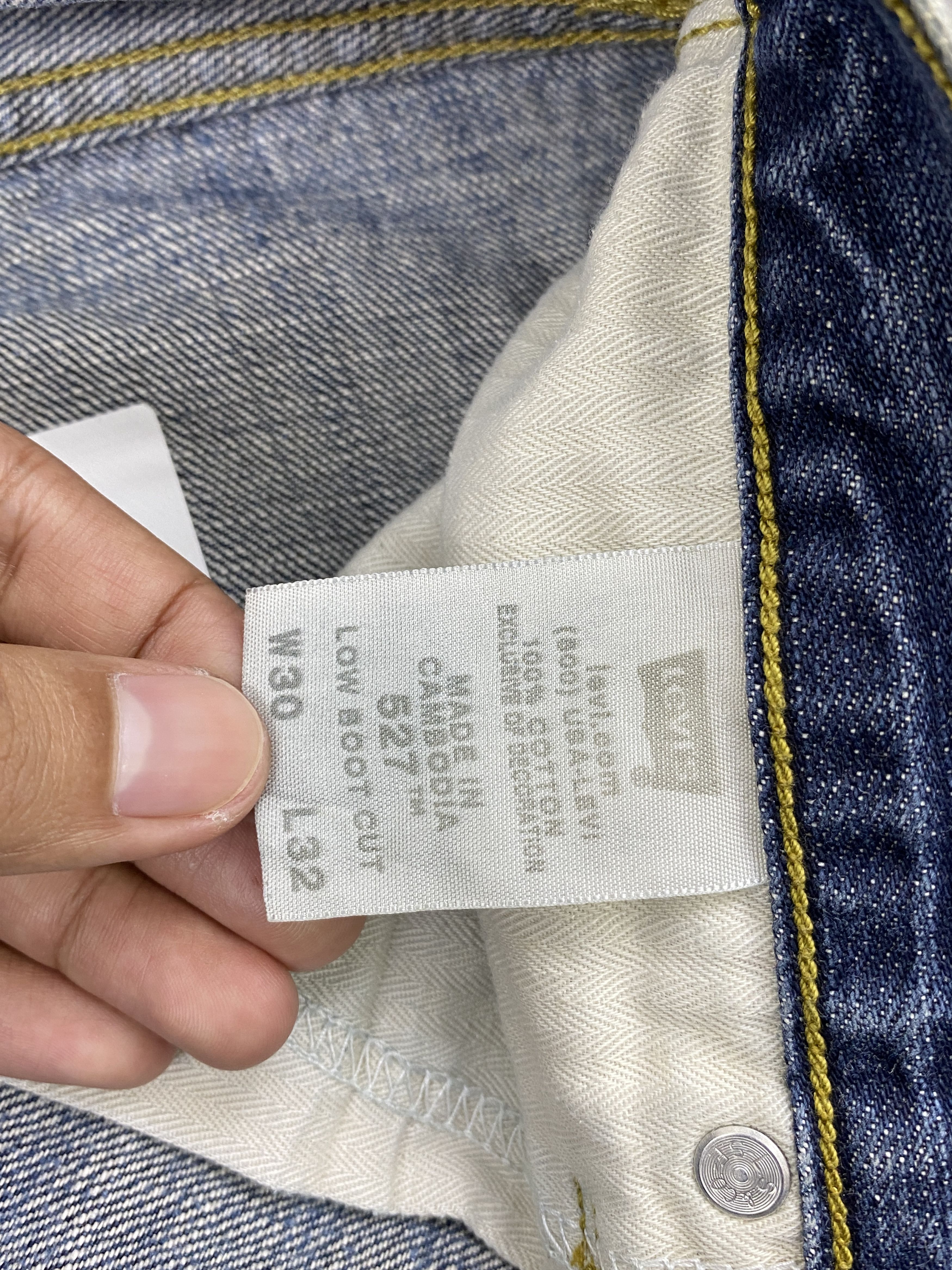 Levi's × Vintage Splatter Paint Vintage Levi's 527 Bootcut Jeans Size US 31 - 13 Thumbnail