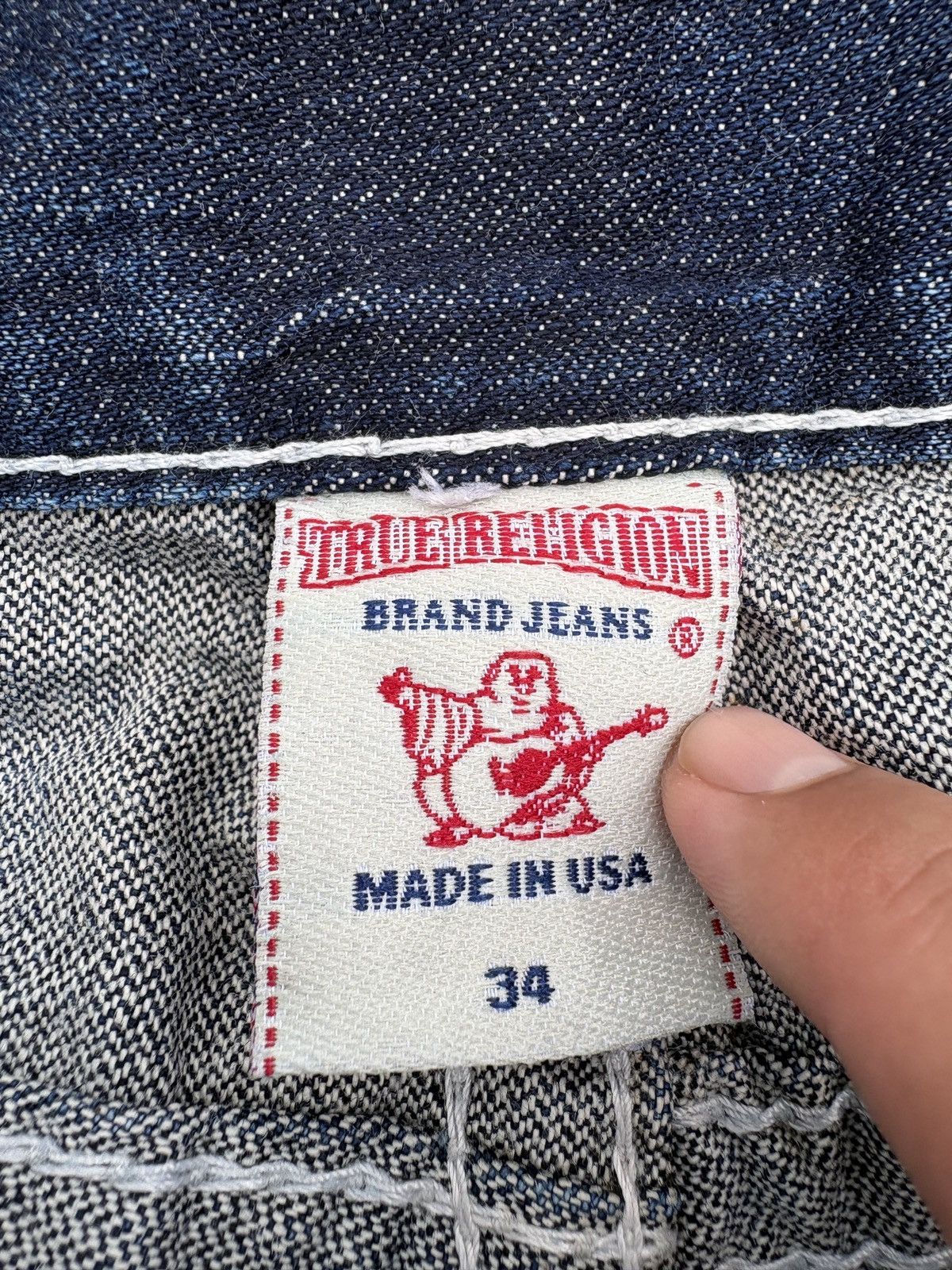 True Religion Vintage True Religion Flared Denim Jeans Size US 36 / EU 52 - 13 Thumbnail