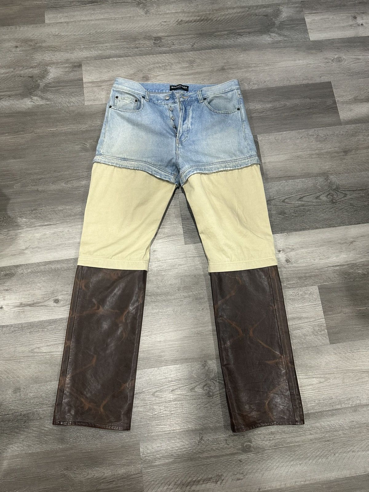 Balenciaga Balenciaga 2018 3 in 1 Convertible Zip Pants