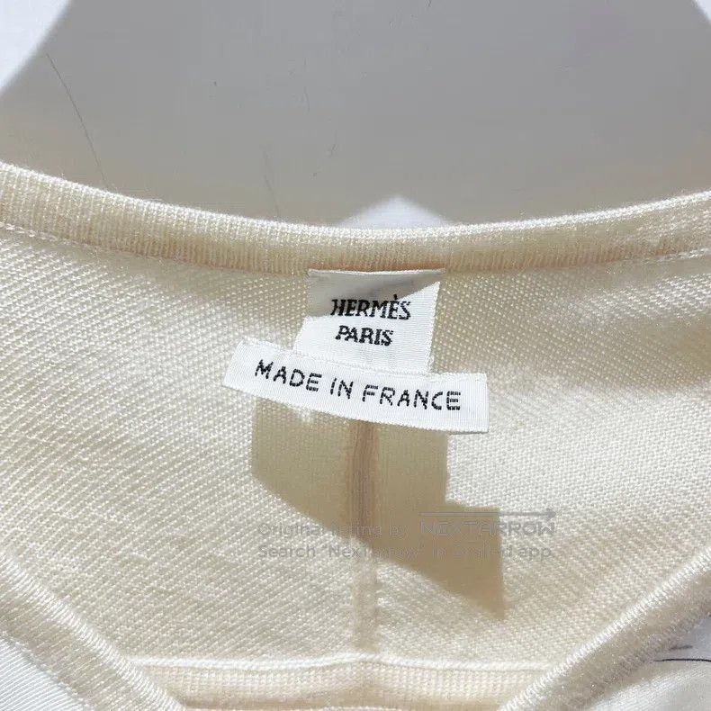 Hermes Hermes Cashmere mulberry silk knit long sleeve Size XS / US 0-2 / IT 36-38 - 3 Thumbnail