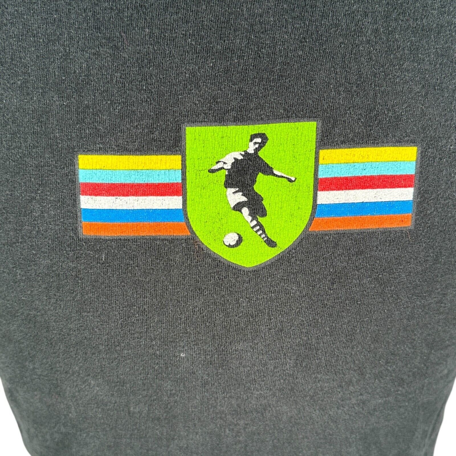 Nike Vintage Nike Soccer Tank XL Sleeveless T-Shirt Black USA 90s Size US XL / EU 56 / 4 - 2 Thumbnail