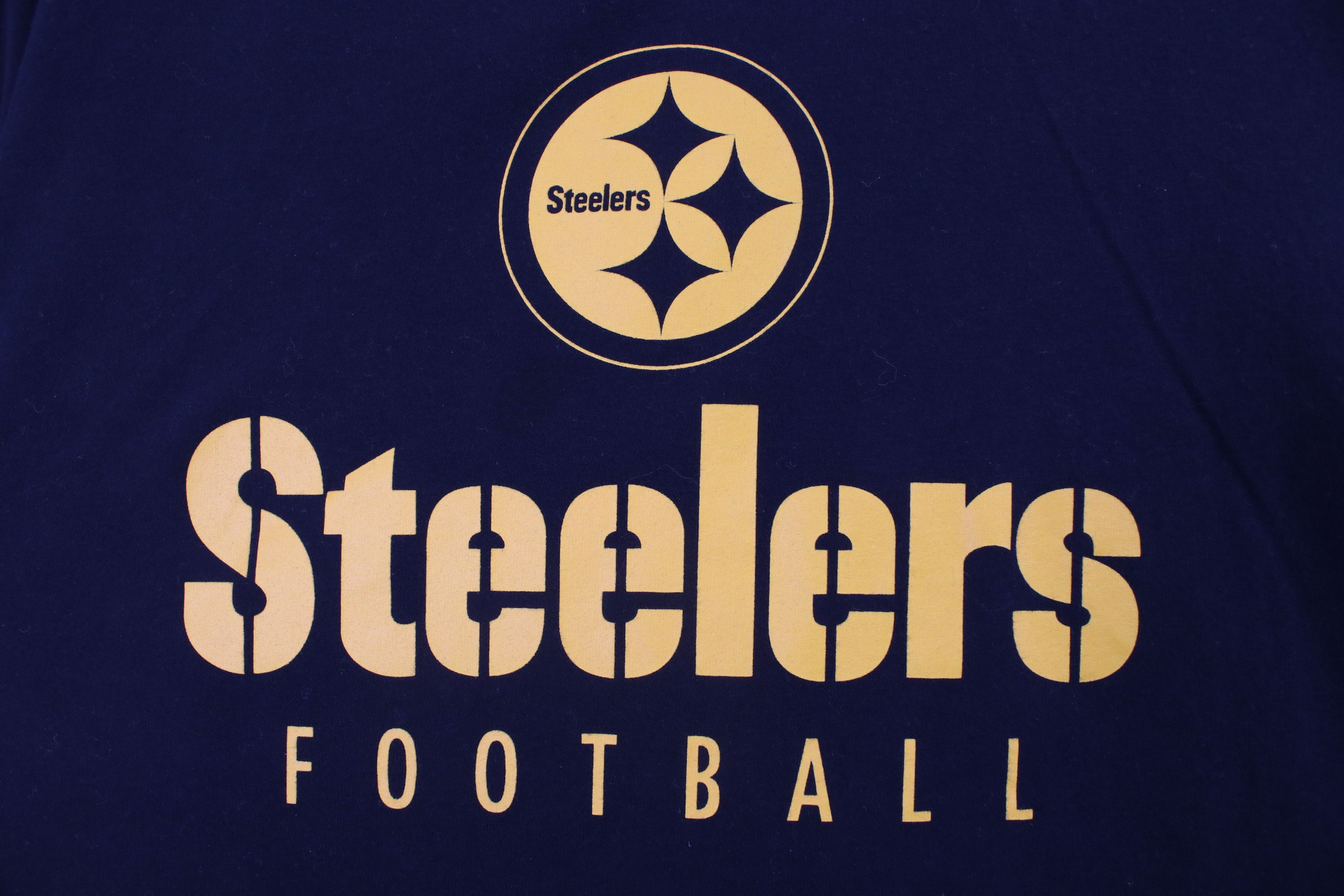 Nike × Vintage Nike NFL Pittsburgh Steelers Football Long Sleeve T-Shirt Size US XXL / EU 58 / 5 - 6 Thumbnail