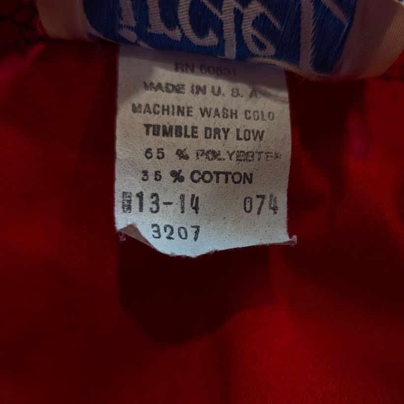 Vintage Vintage Circle T Marilyn Lenox Floral Red Fringe Western Top Size XL / US 12-14 / IT 48-50 - 5 Thumbnail