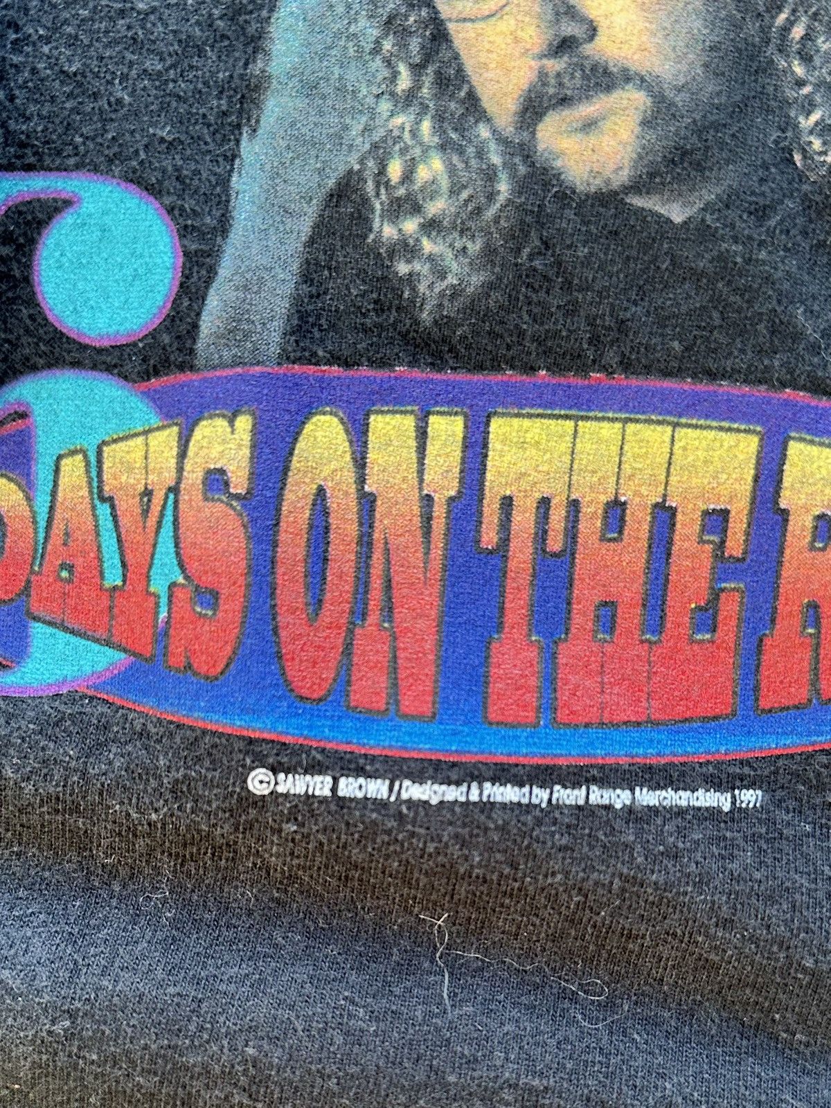 Band Tees × Fruit Of The Loom × Vintage Vintage Sawyer Brown Band Tee Shirt Xl 90s FOTL Promo Merch Size US XL / EU 56 / 4 - 4 Thumbnail