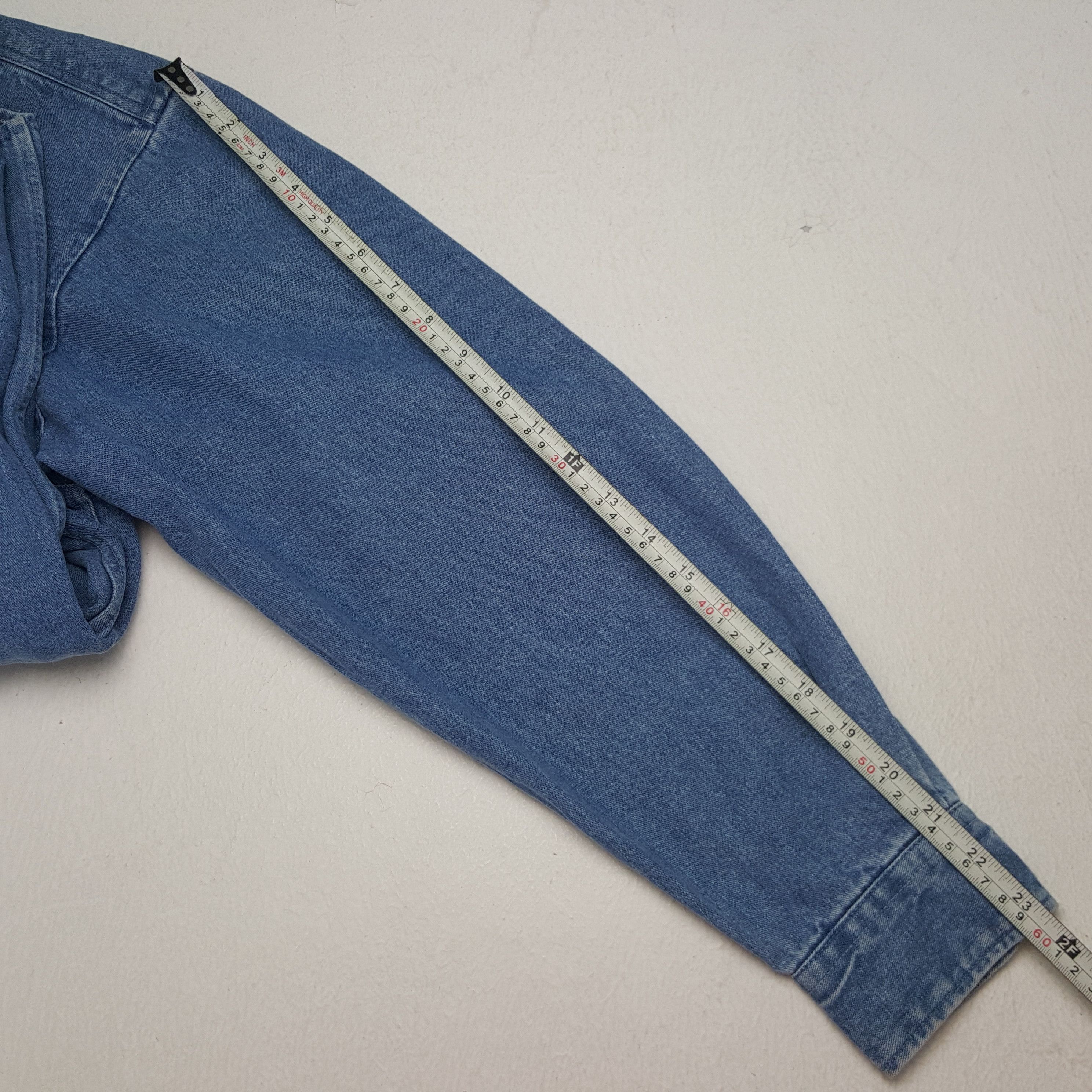 Polo Ralph Lauren × Vintage Vintage Polo Ralph Lauren Denim Button Up Shirt Size US L / EU 52-54 / 3 - 6 Thumbnail