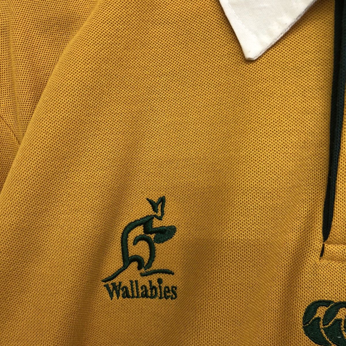 Canterbury of New Zealand × Vintage Vintage Canterbury Wallabies Australian Rugby Polo Shirt Size US L / EU 52-54 / 3 - 6 Thumbnail