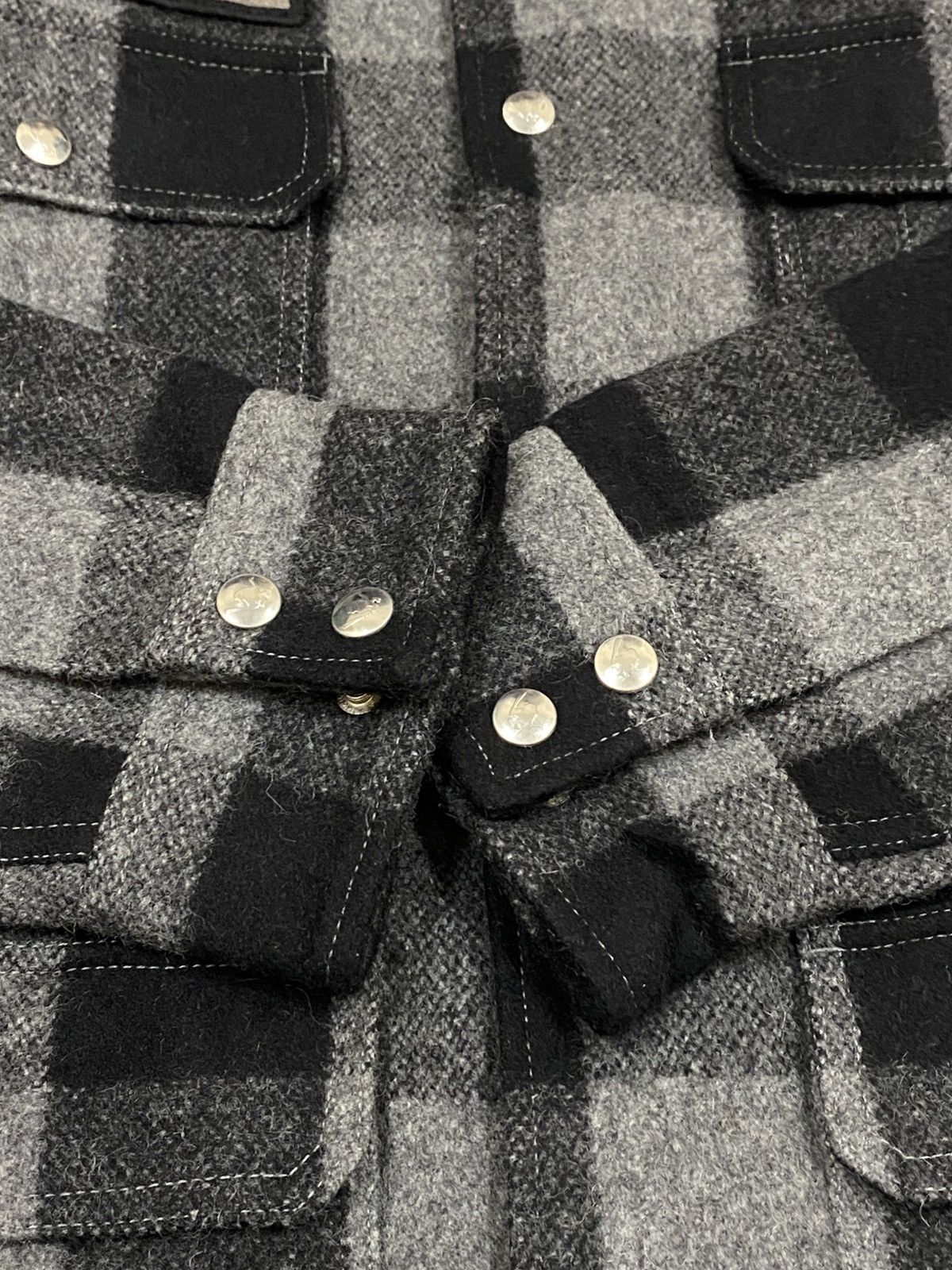 Filson Santastic Heavy Wool Mackinaw Style Jacket Plaid Size US XL / EU 56 / 4 - 11 Thumbnail