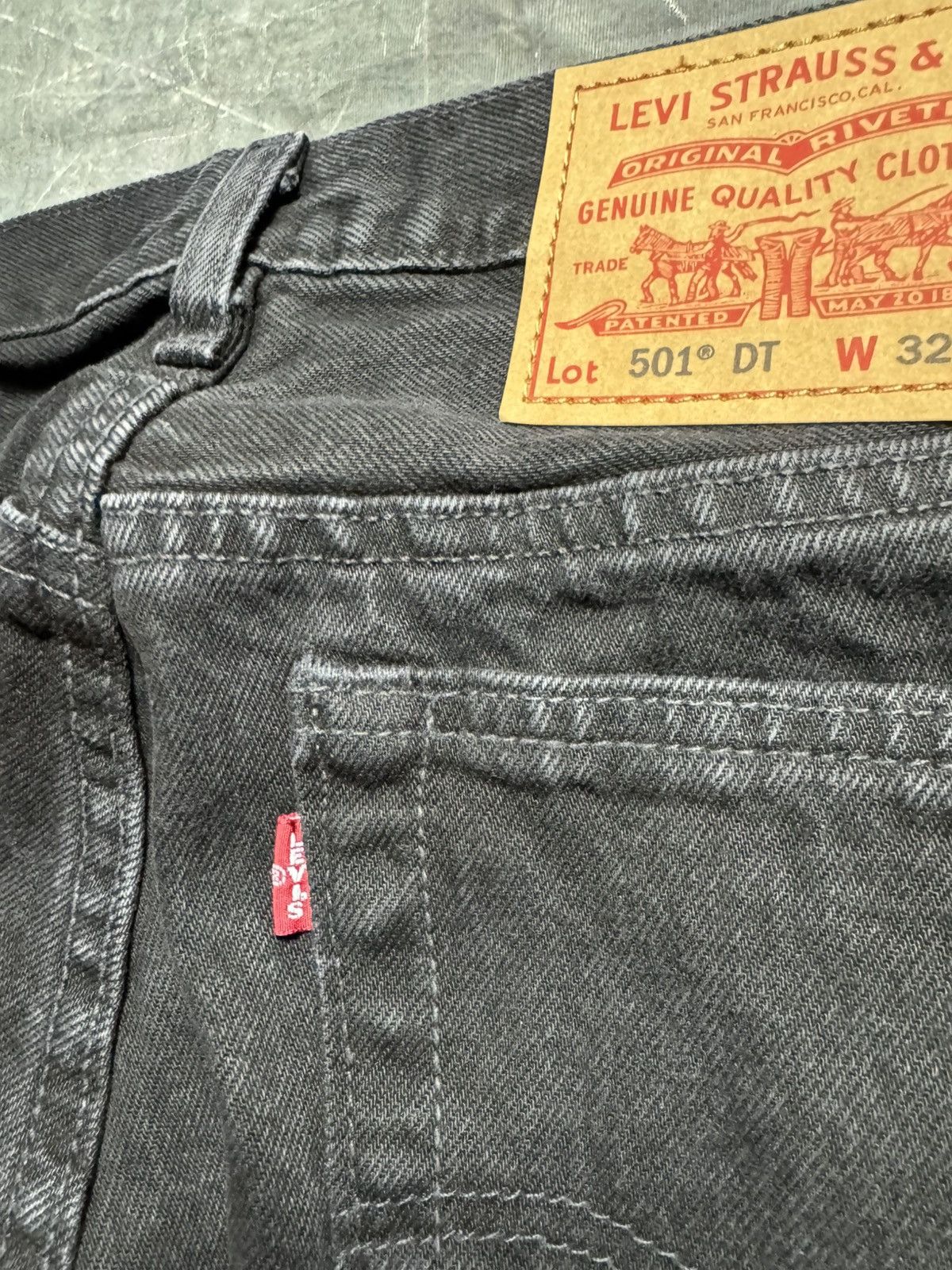 DENIM TEARS × Levi's Denim Tears Plain Jane in Black Size US 32 / EU 48 - 8 Thumbnail
