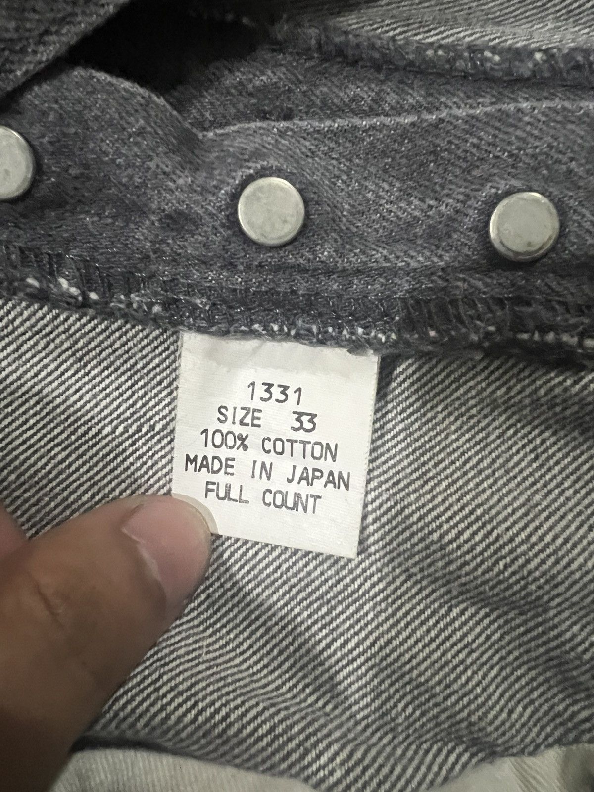 Full Count & Co. 1990s Full Count 🇯🇵 Regular 501 Cutting Selvaged Denim Jeans Size US 32 / EU 48 - 8 Thumbnail
