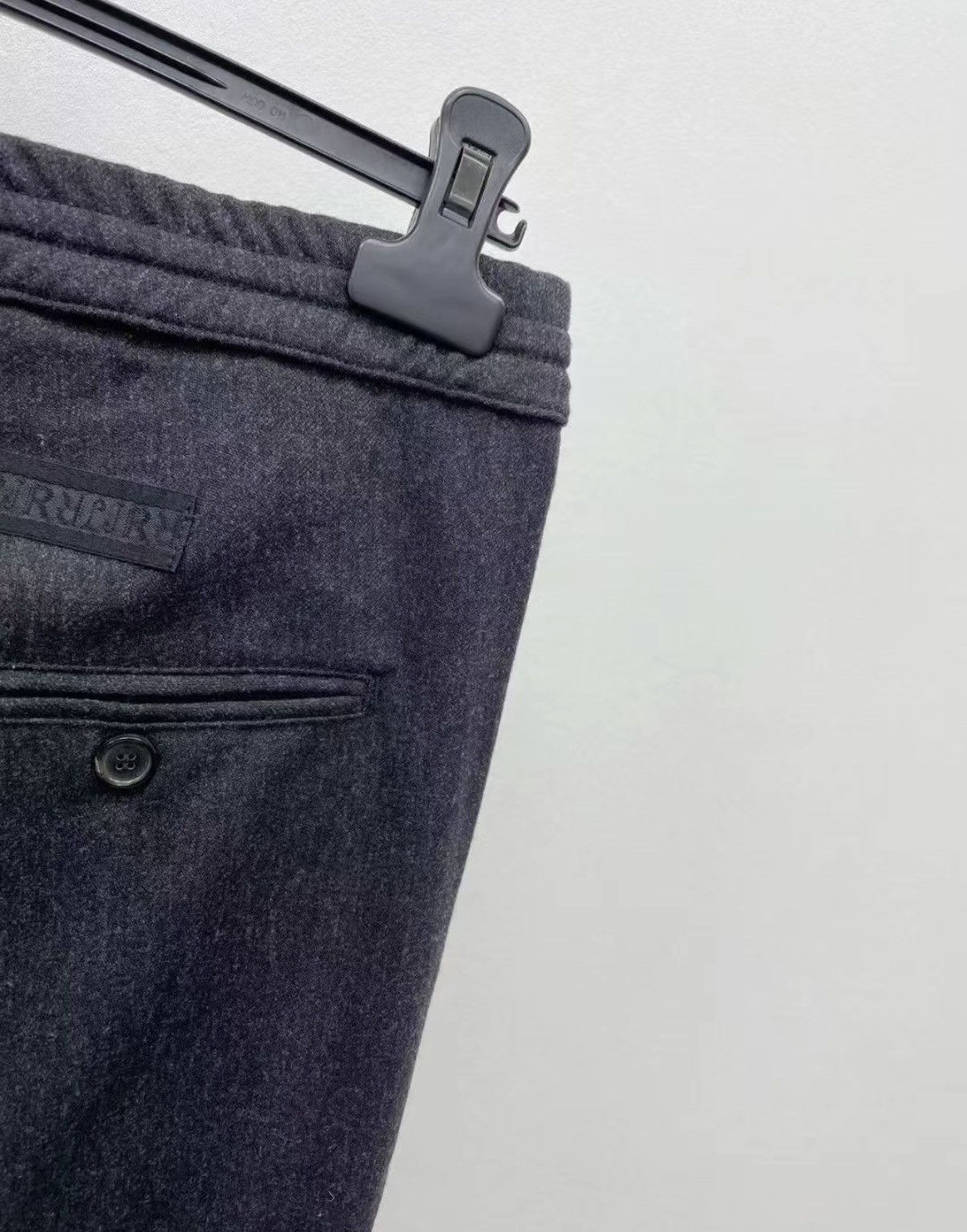 John Richmond Richmond 95% Wool Stretch Drawstring Casual Pants J30 Size US 30 / EU 46 - 6 Thumbnail