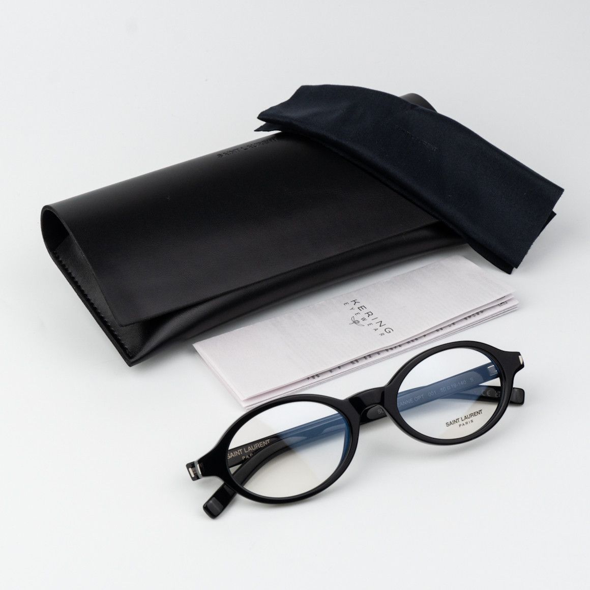 Saint Laurent Paris NEW Saint Laurent SL751 JEANNE OPT 001 Oval Women Eyeglasses Size ONE SIZE - 10 Thumbnail