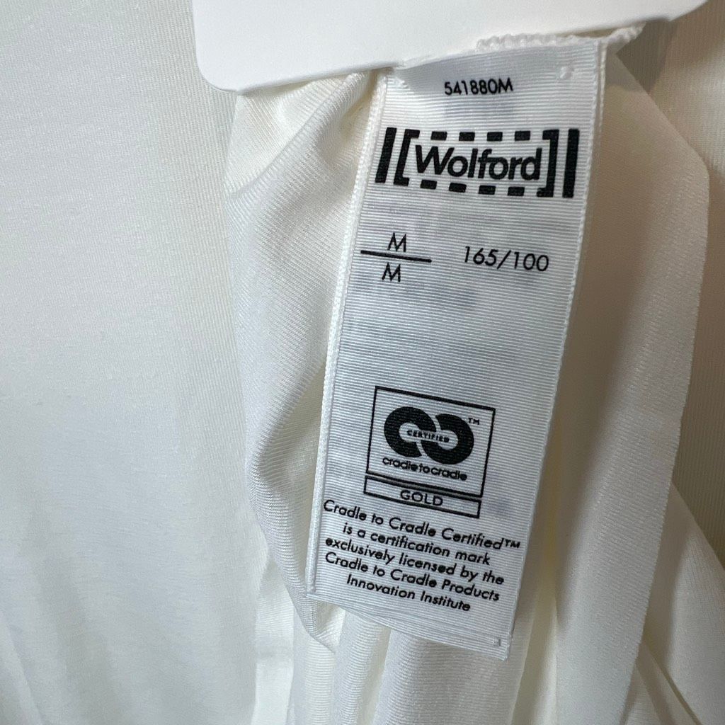 Wolford NWT Wolford Aurora Pure Top White M 52729 Biodegradable Skinwear Cradle to Cradle Gold Certified Size M / US 6-8 / IT 42-44 - 12 Thumbnail