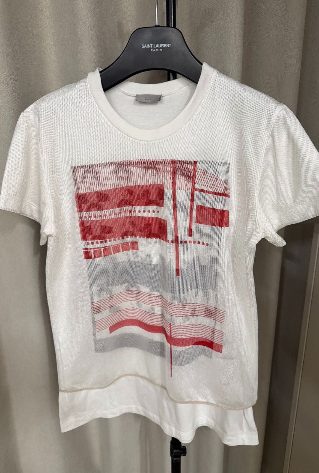 Dior × Hedi Slimane Dior Homme Printed Eye Shirt AW04 | Grailed