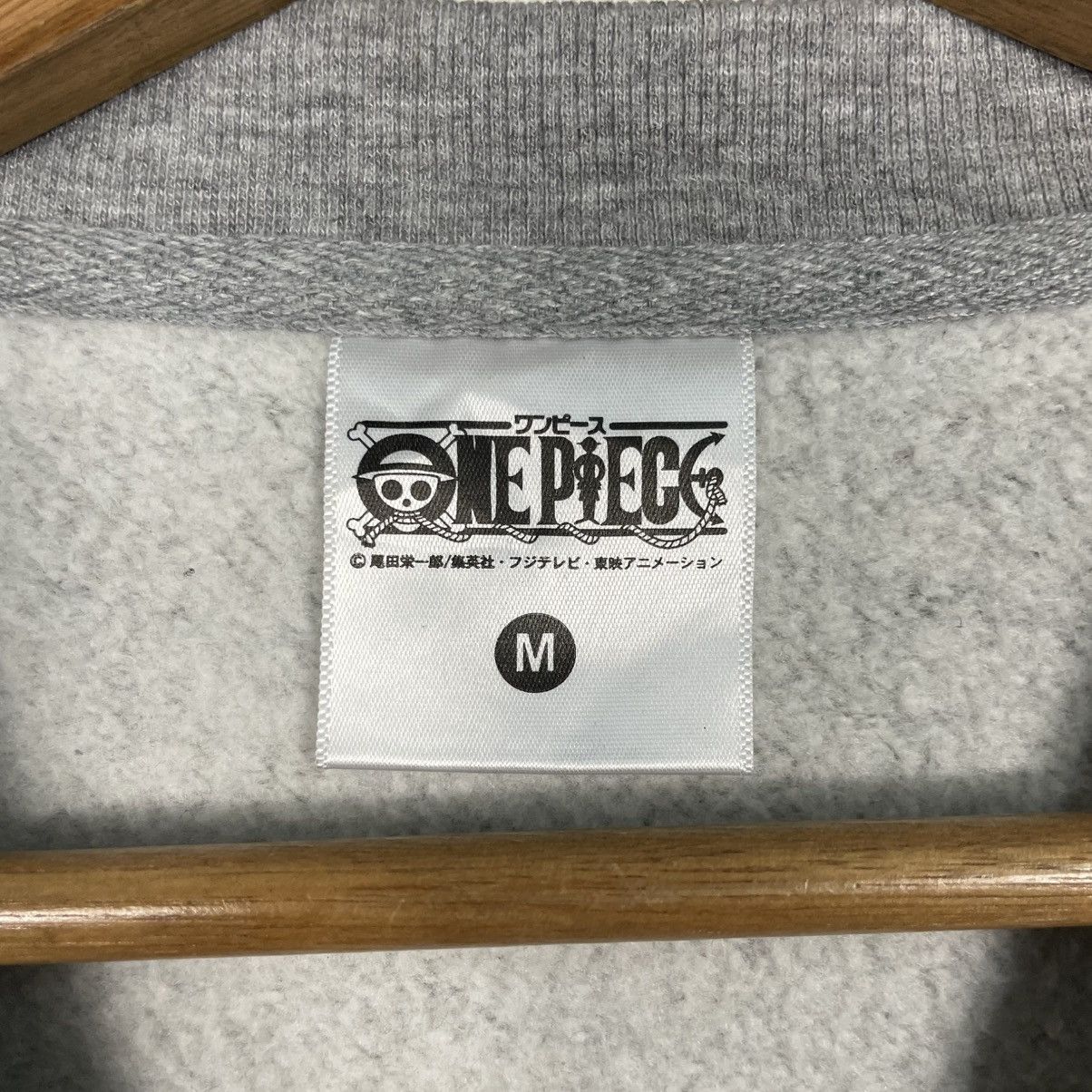 Japanese Brand One Piece Big Logo Sweatshirt Size US S / EU 44-46 / 1 - 11 Thumbnail