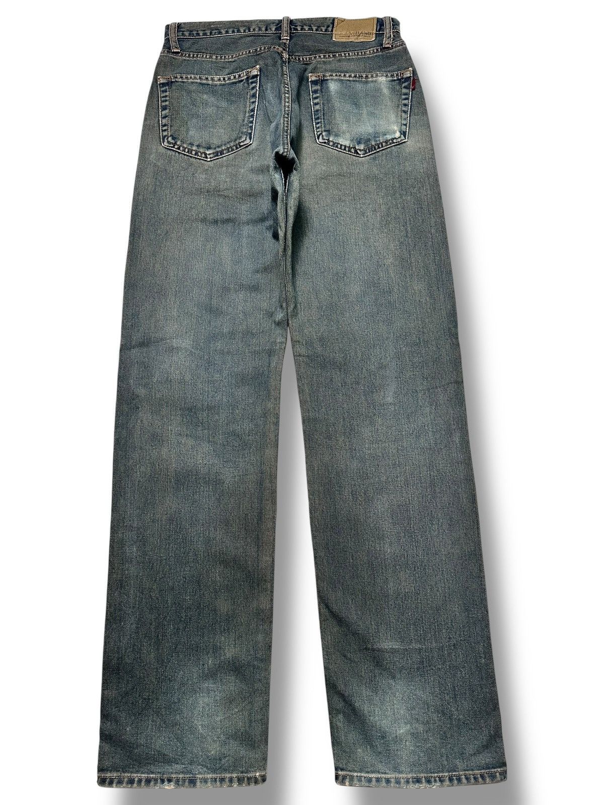 Japanese Brand Villand Vintage Single R Straight Loose Style and Faded Wash Size US 30 / EU 46 - 2 Thumbnail