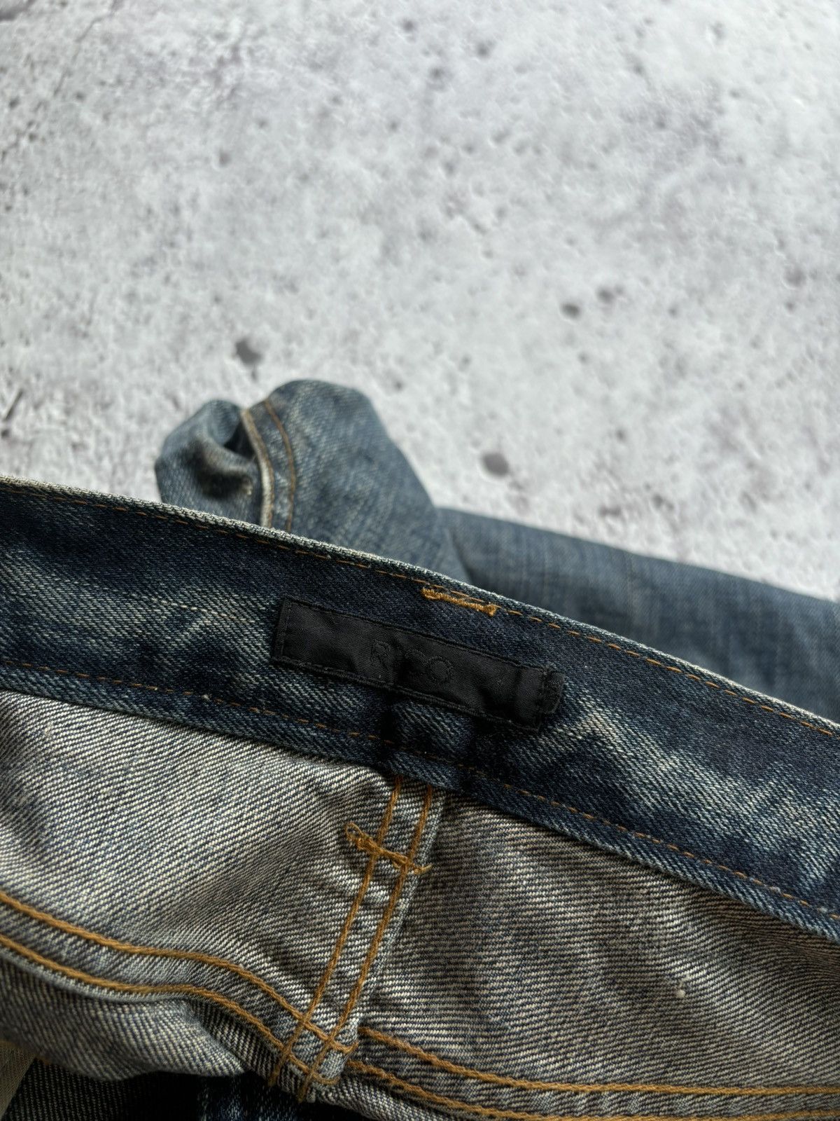 Hysteric Glamour Japanese Distressed denim rico undercover style Size US 33 - 8 Thumbnail