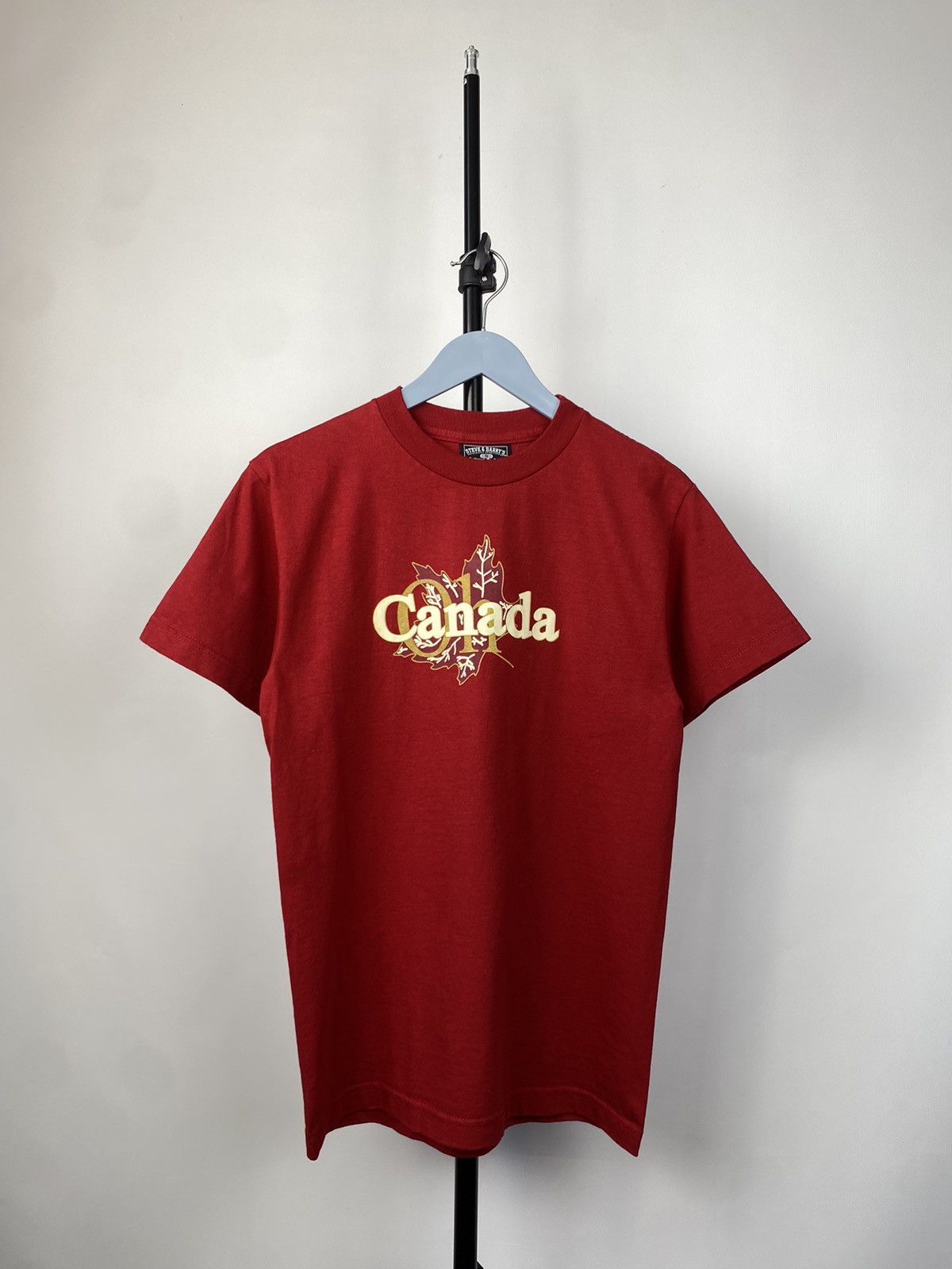 Band Tees × Vintage Vintage 90s Big Logo CANADA OH state T Shirt Size US S / EU 44-46 / 1 - 3 Thumbnail