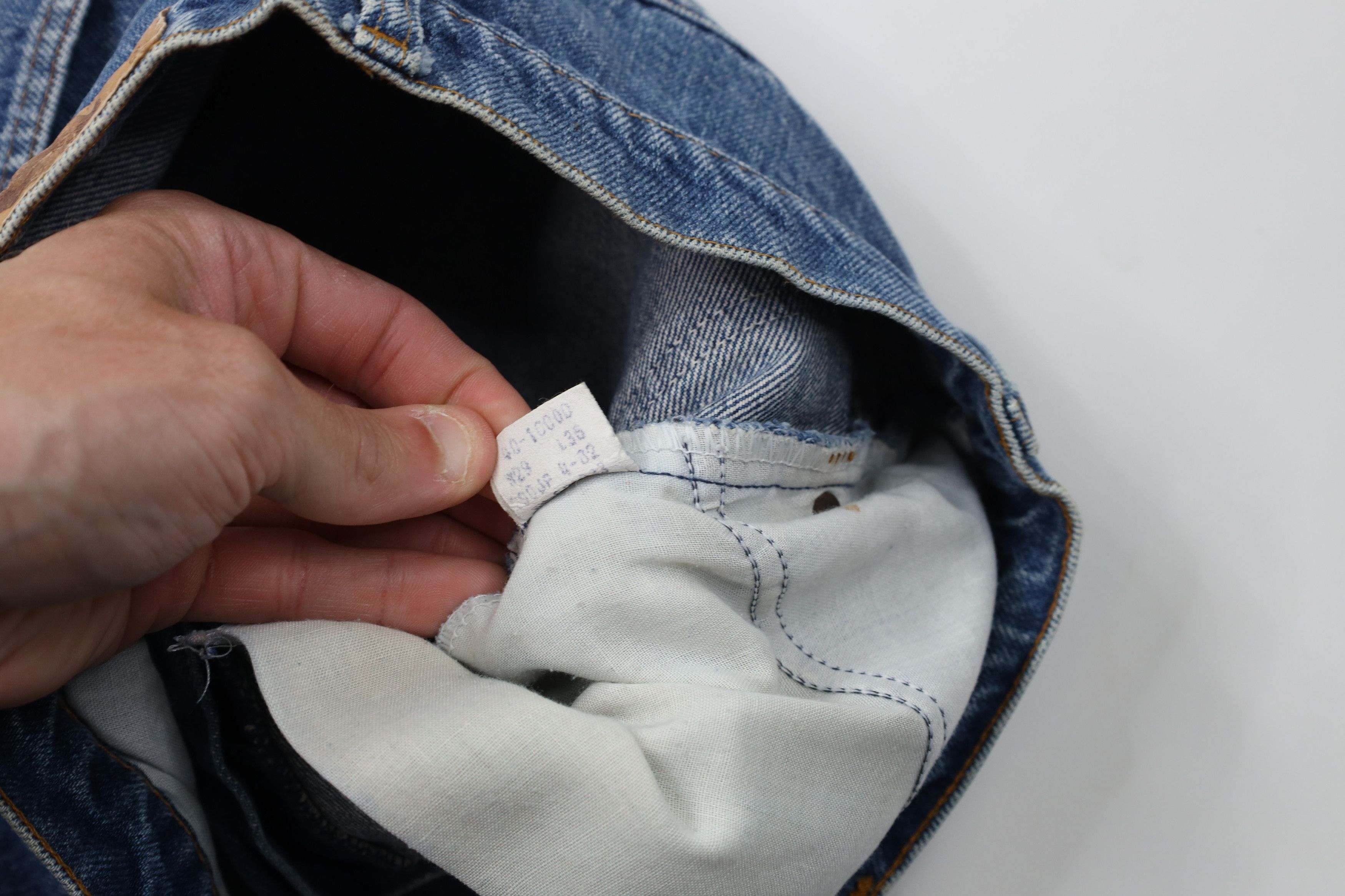 Vintage Vintage 70s Streetwear Western Flared Denim Jeans Blue USA Size US 29 - 9 Thumbnail