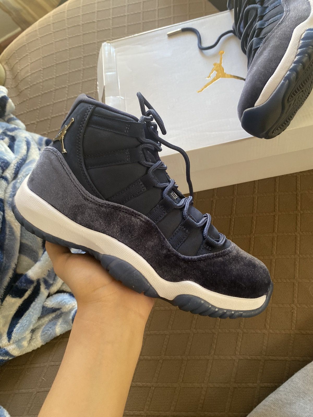 Jordan Brand × Nike Air Jordan 11 midnight navy Size US 7.5 / IT 37.5 - 2 Thumbnail