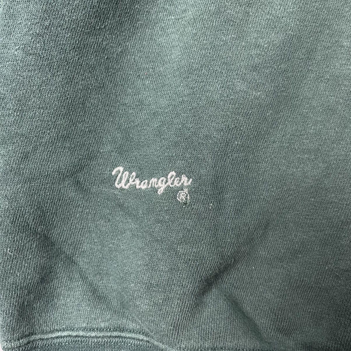 Wrangler Vintage 80s Wrangler Crewneck Sweatshirt Green Size US M / EU 48-50 / 2 - 5 Thumbnail