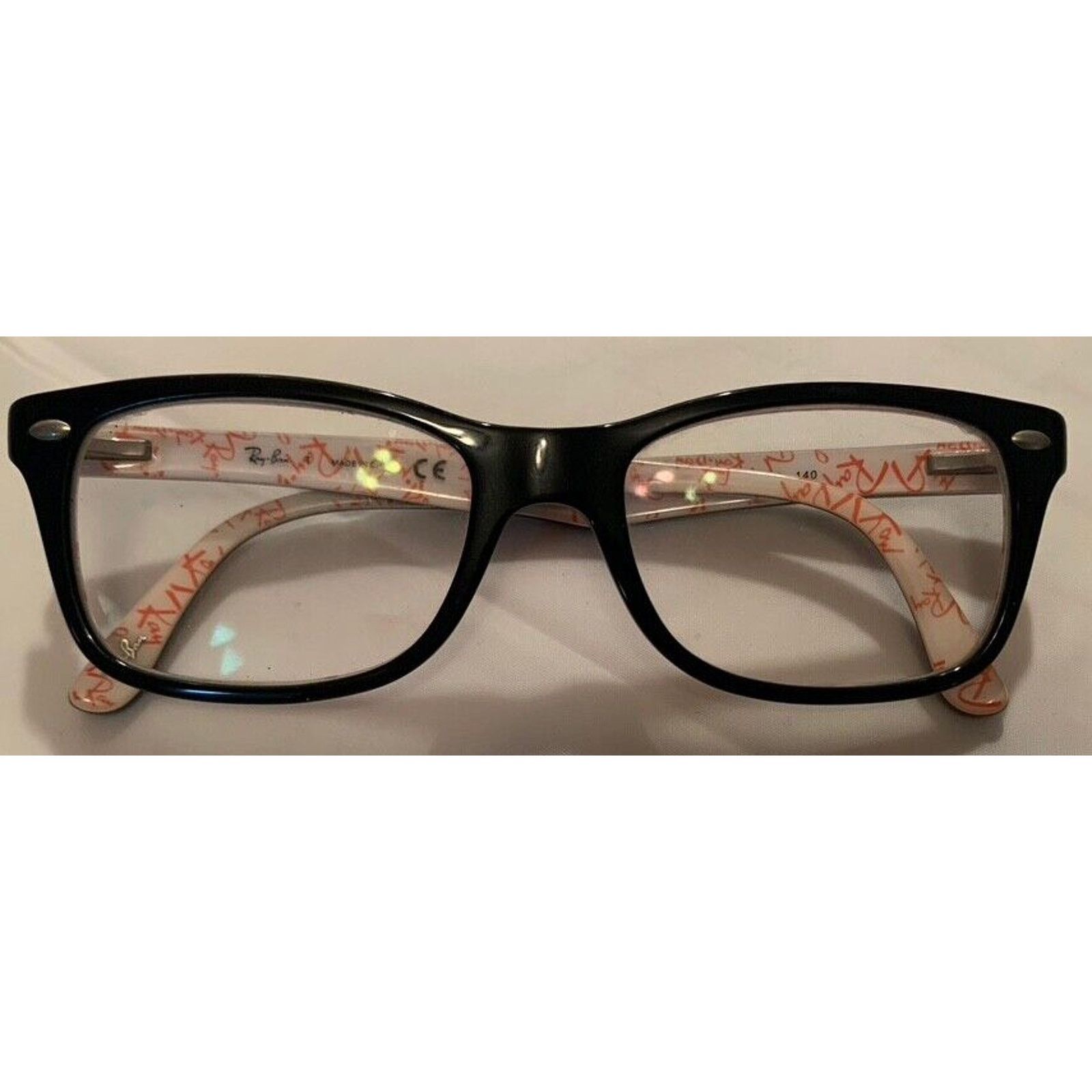 RayBan Ray-Ban RE 5226 Plastic Full Rim Women's Eyeglasses - Black Size ONE SIZE - 1 Thumbnail