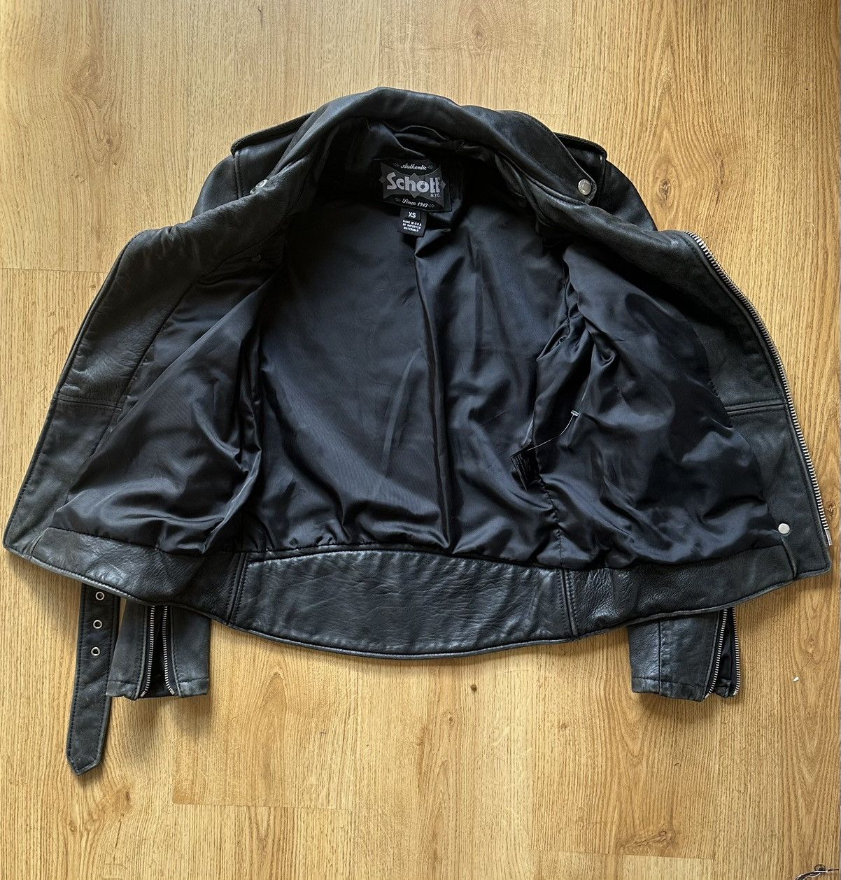 Schott Schott 626VNW Vintaged Cowhide Leather Perfecto Jacket XS Size XS / US 0-2 / IT 36-38 - 10 Thumbnail