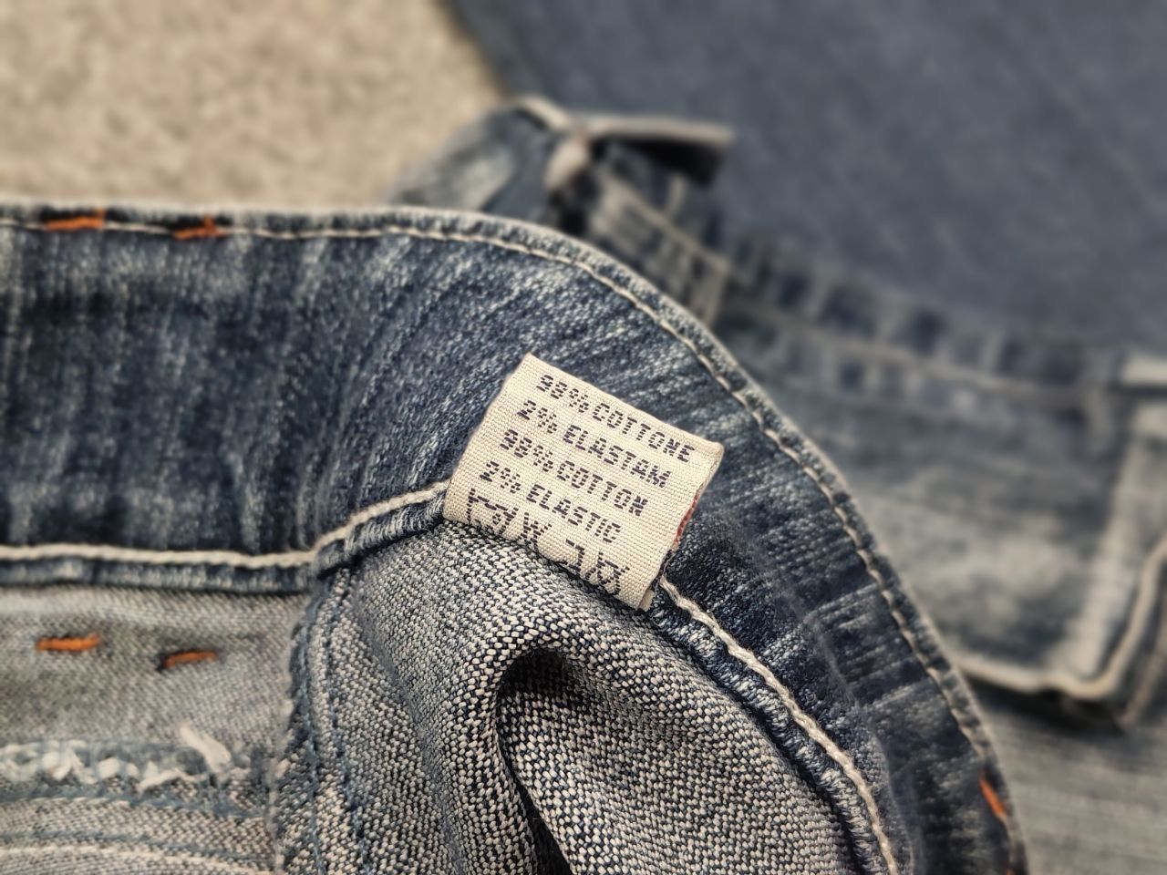 If Six Was Nine Vintage eclix le Grand Bleu Y2K Cargo Flared Stopped Jeans Size US 30 / EU 46 - 16 Thumbnail
