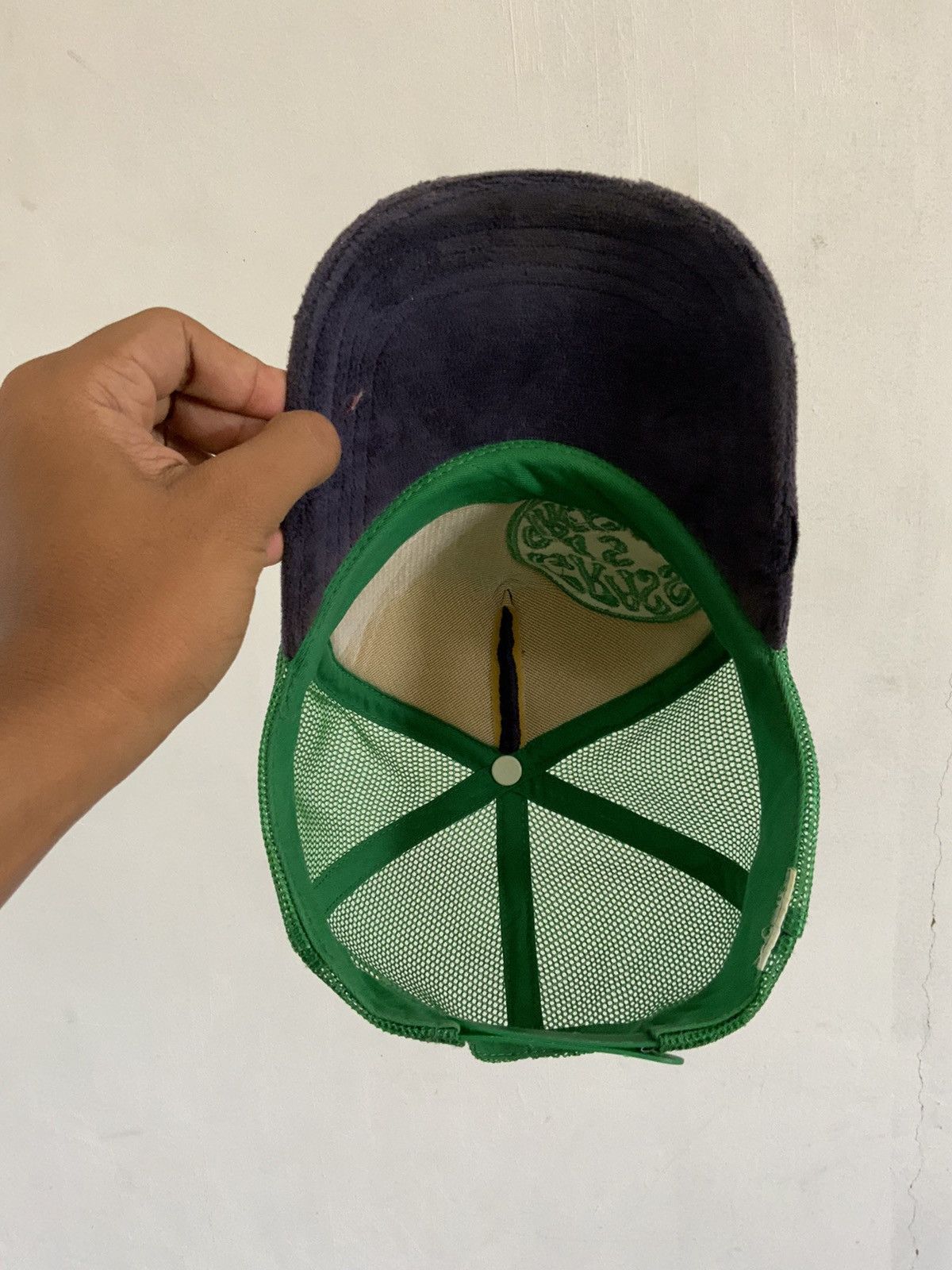 If Six Was Nine Grass is Greener Big Logo Trucker Hat Size ONE SIZE - 7 Thumbnail