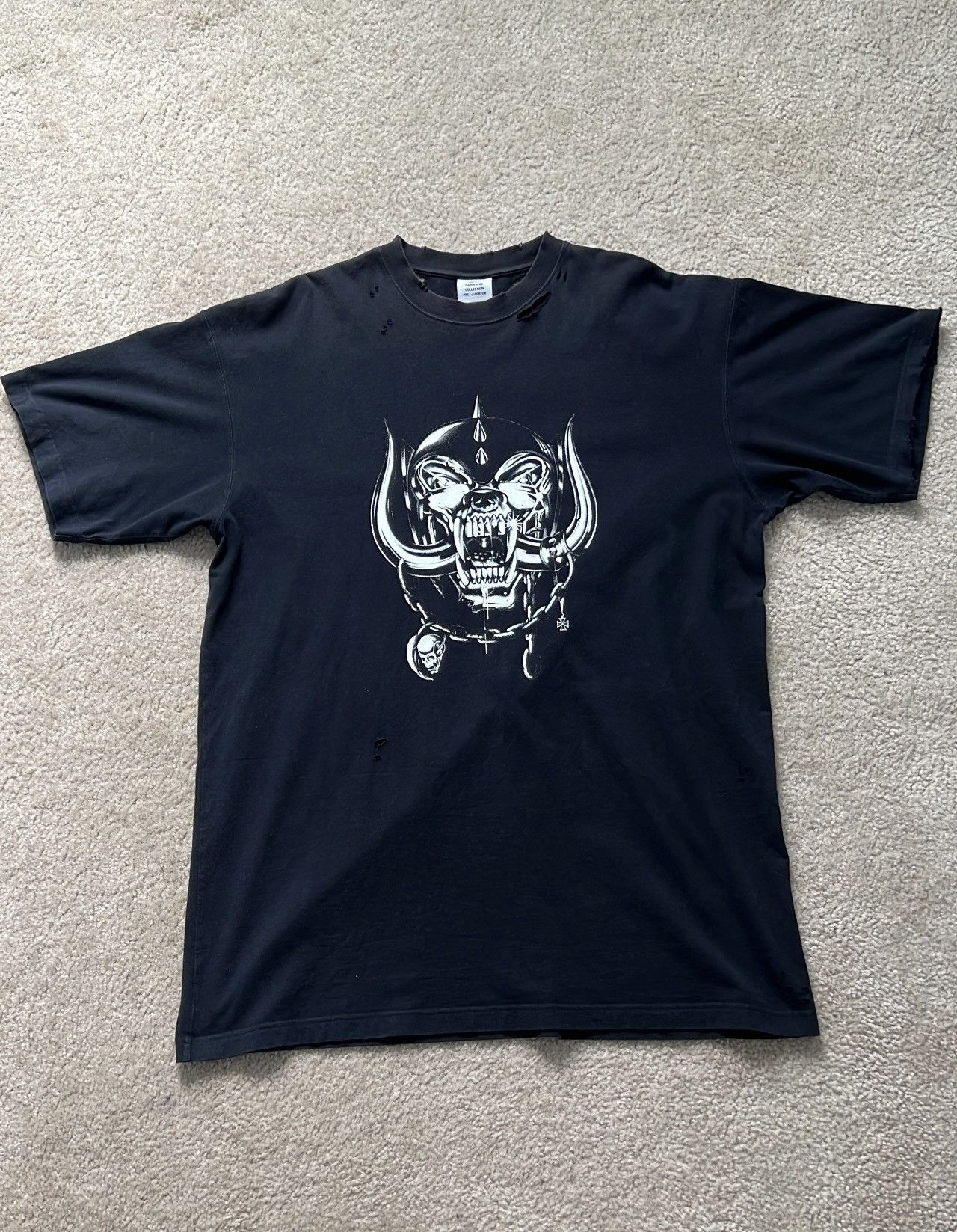 Vetements Motorhead T Shirt | Grailed