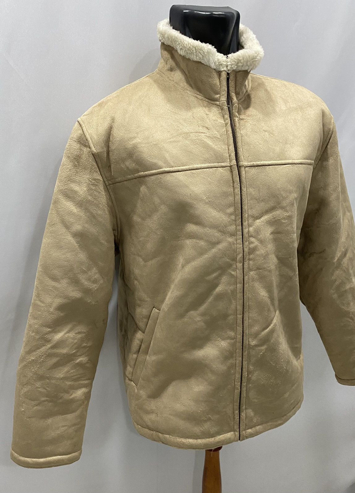 If Six Was Nine × Japanese Brand × Vintage DOCK LAND SUEDE SHERPA INNER JACKET Size US L / EU 52-54 / 3 - 3 Thumbnail