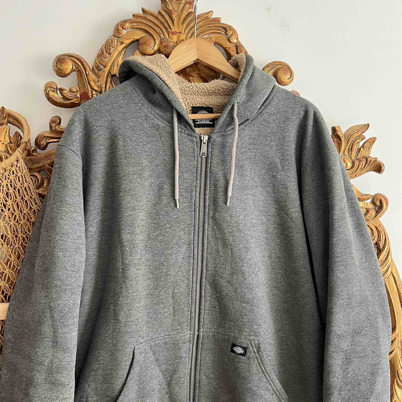 Dickies × Vintage Vintage Dickies Fleece Zip Jacket Sherpa Warm Heavy Sz XL Size US XL / EU 56 / 4 - 3 Thumbnail