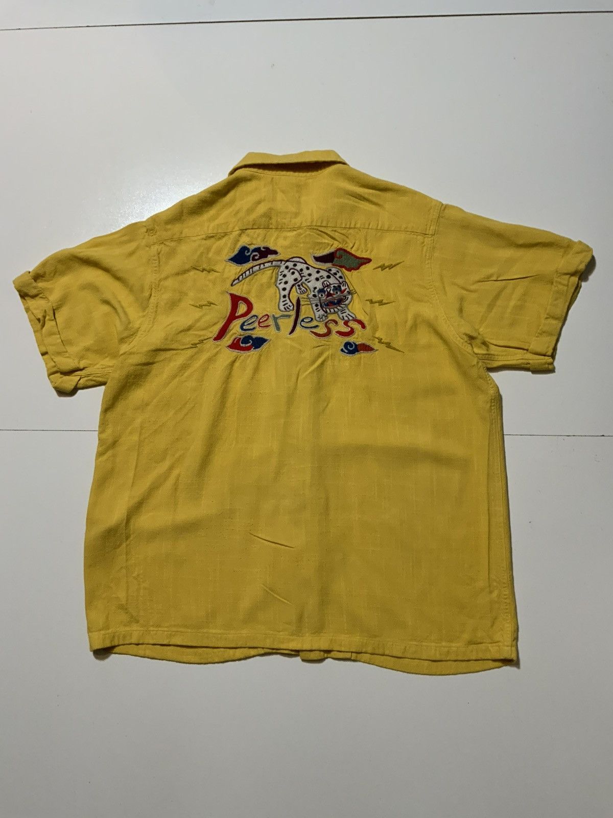 Visvim Visvim Irving Peerless Japanese Tiger Loop Collar Shirt Size US L / EU 52-54 / 3 - 3 Thumbnail