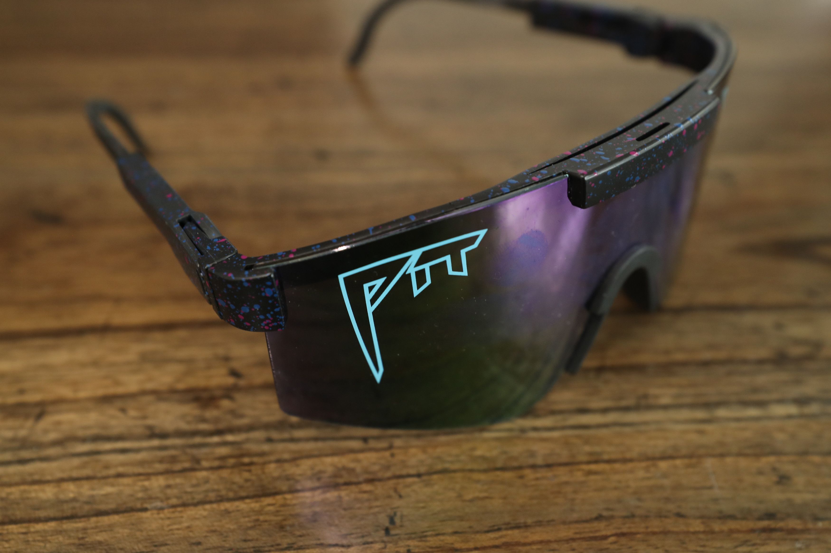 Pit Viper Pit Viper Double Wide Polarized The Night Fall Black (OS) Size ONE SIZE - 8 Thumbnail