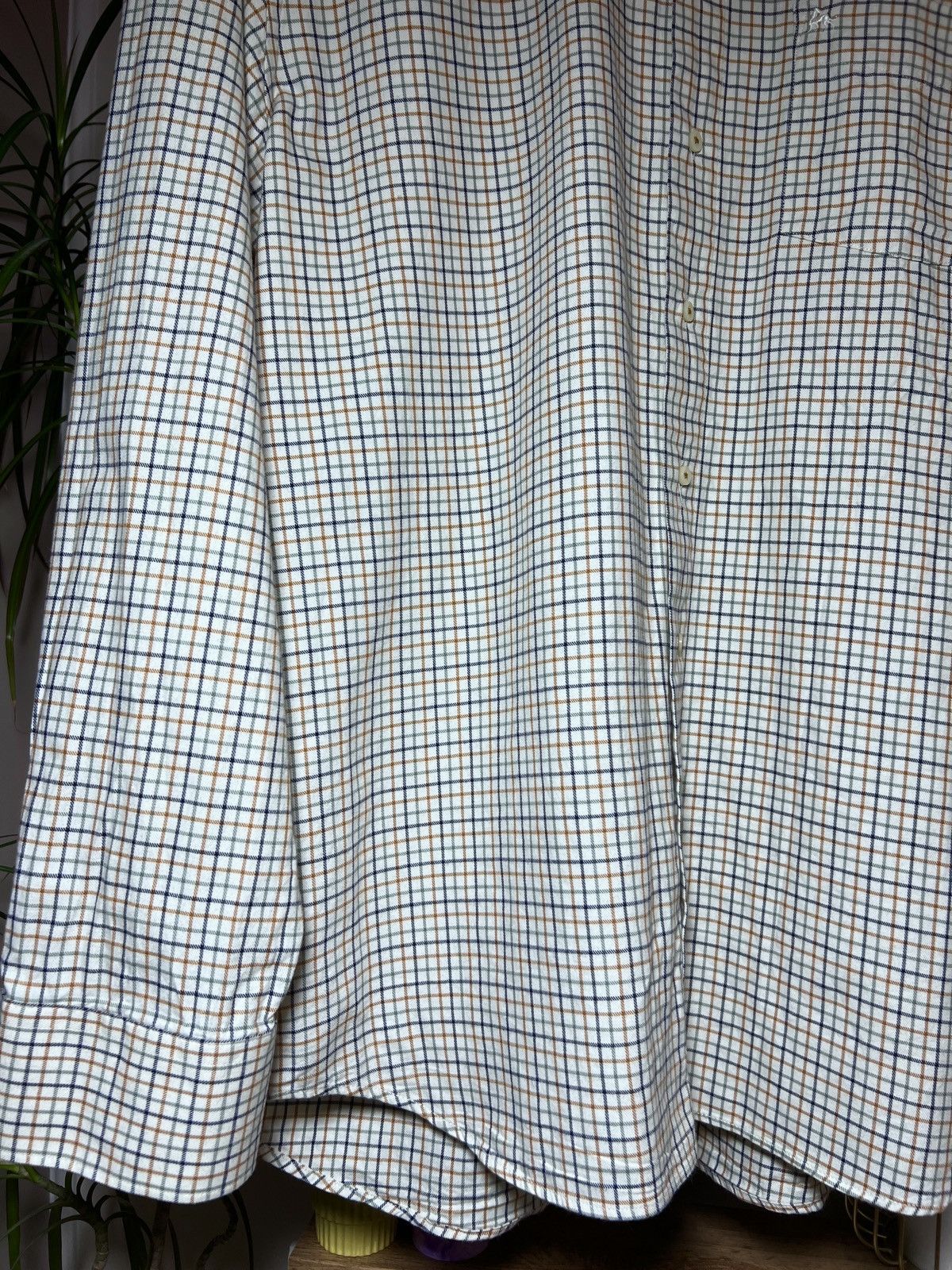 Magee Magee 1866 Men's Shirt XXL Check - Velour Collar Size US XXL / EU 58 / 5 - 4 Thumbnail