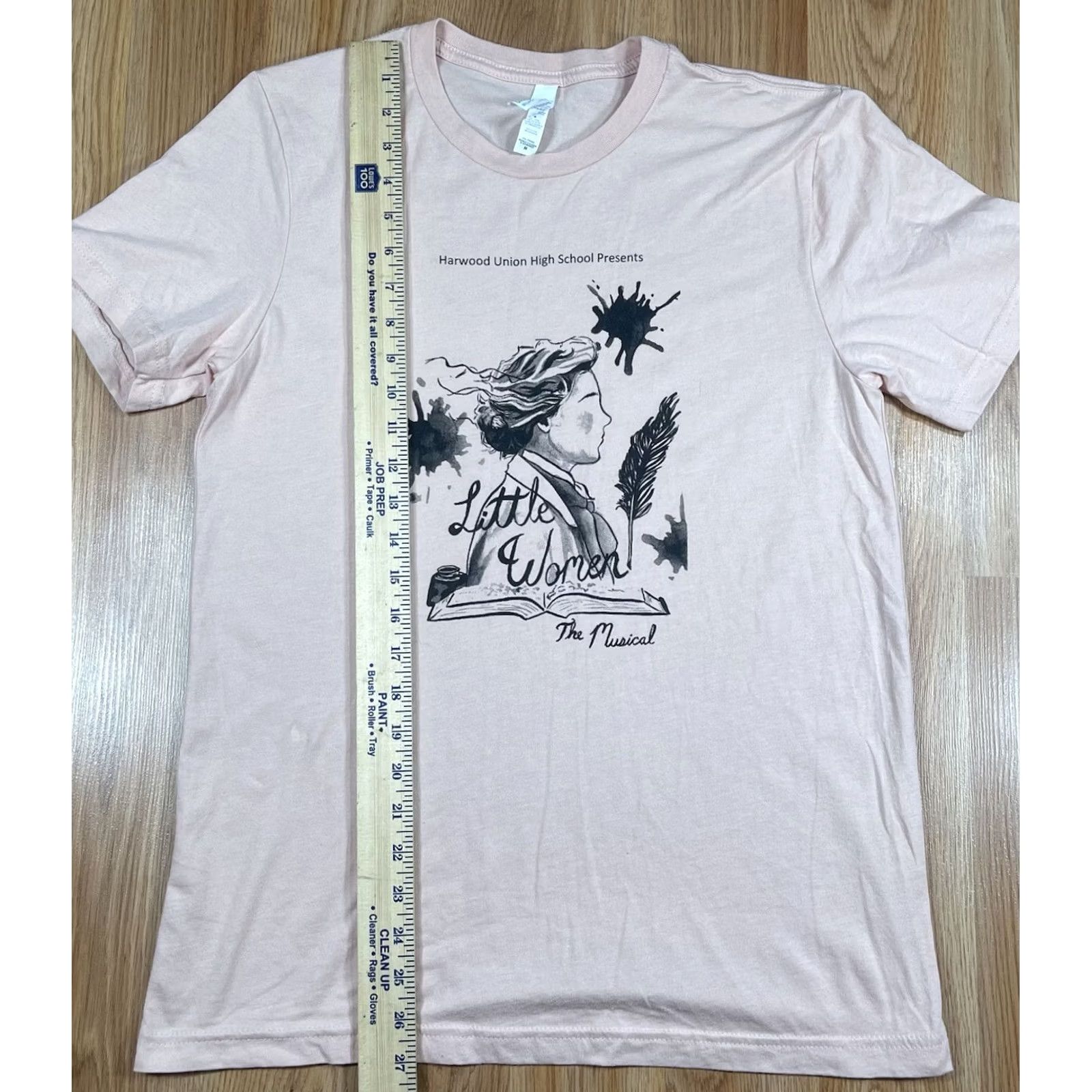 Vintage Bella + Canvas Canvas Graphics T-Shirt Mens M Gray CrewNeck Short Sleeve Poly-Cotton Size US M / EU 48-50 / 2 - 3 Thumbnail