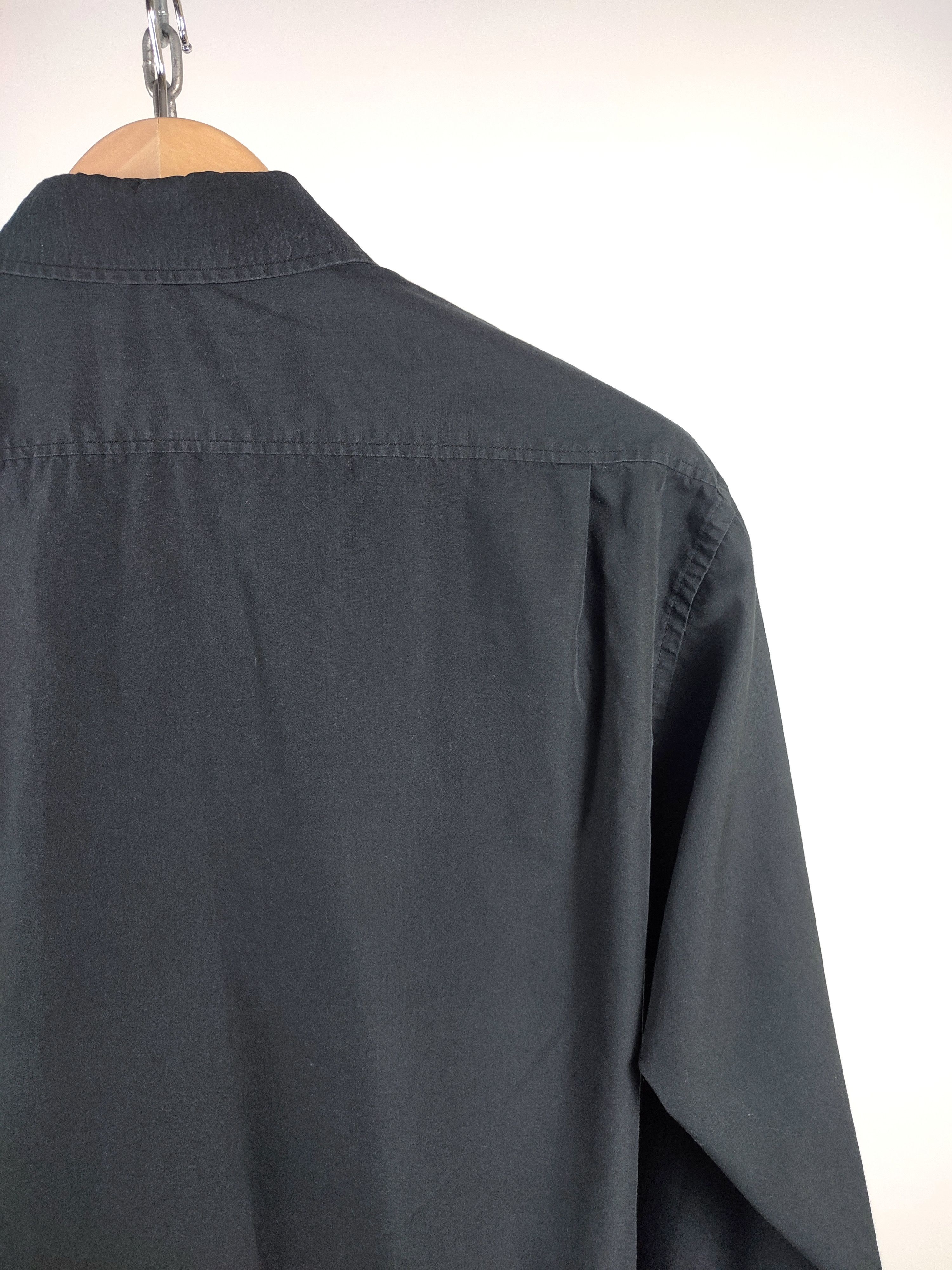 Yves Saint Laurent Ysl black vintage shirt Size US L / EU 52-54 / 3 - 10 Thumbnail