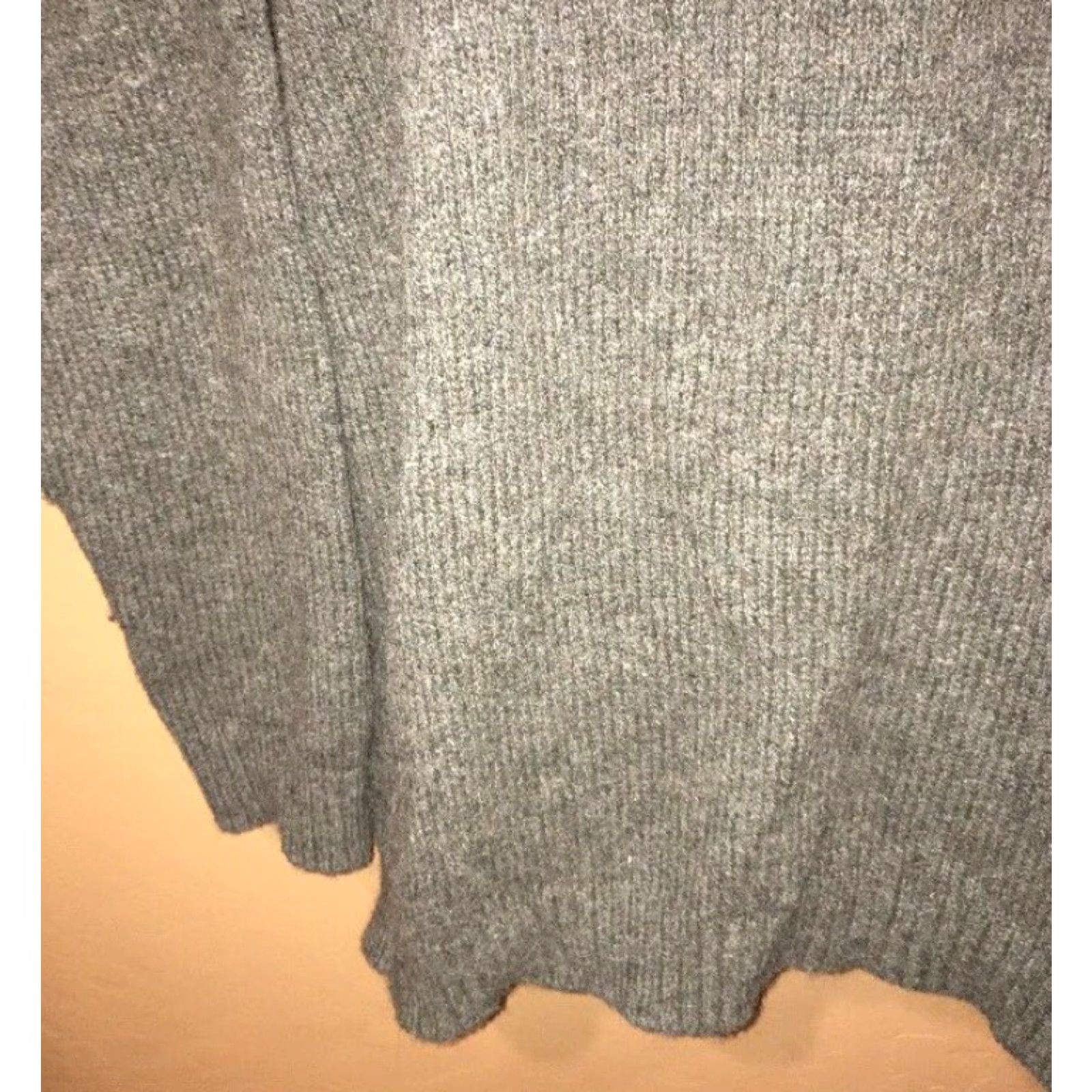 Vintage L.L. Bean Gray Wool Blend 1/2 Button Up Sweater Size L-Long USA Men Shirt? Size US L / EU 52-54 / 3 - 3 Thumbnail