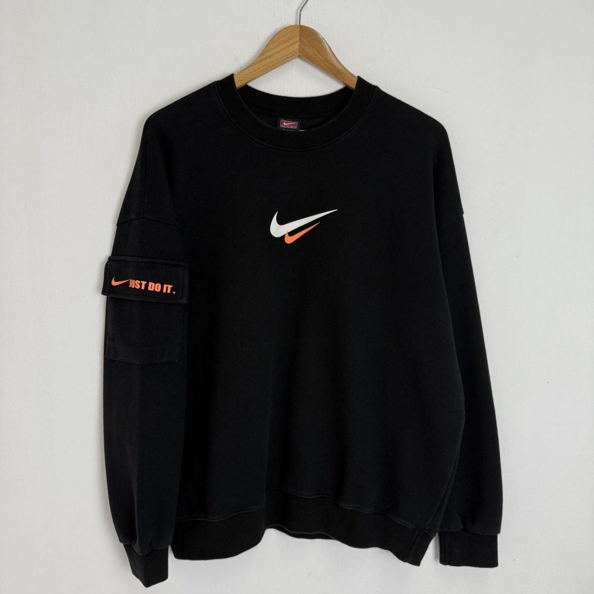 Nike Nike Double Swoosh Crewneck. Size US L / EU 52-54 / 3 - 1 Thumbnail