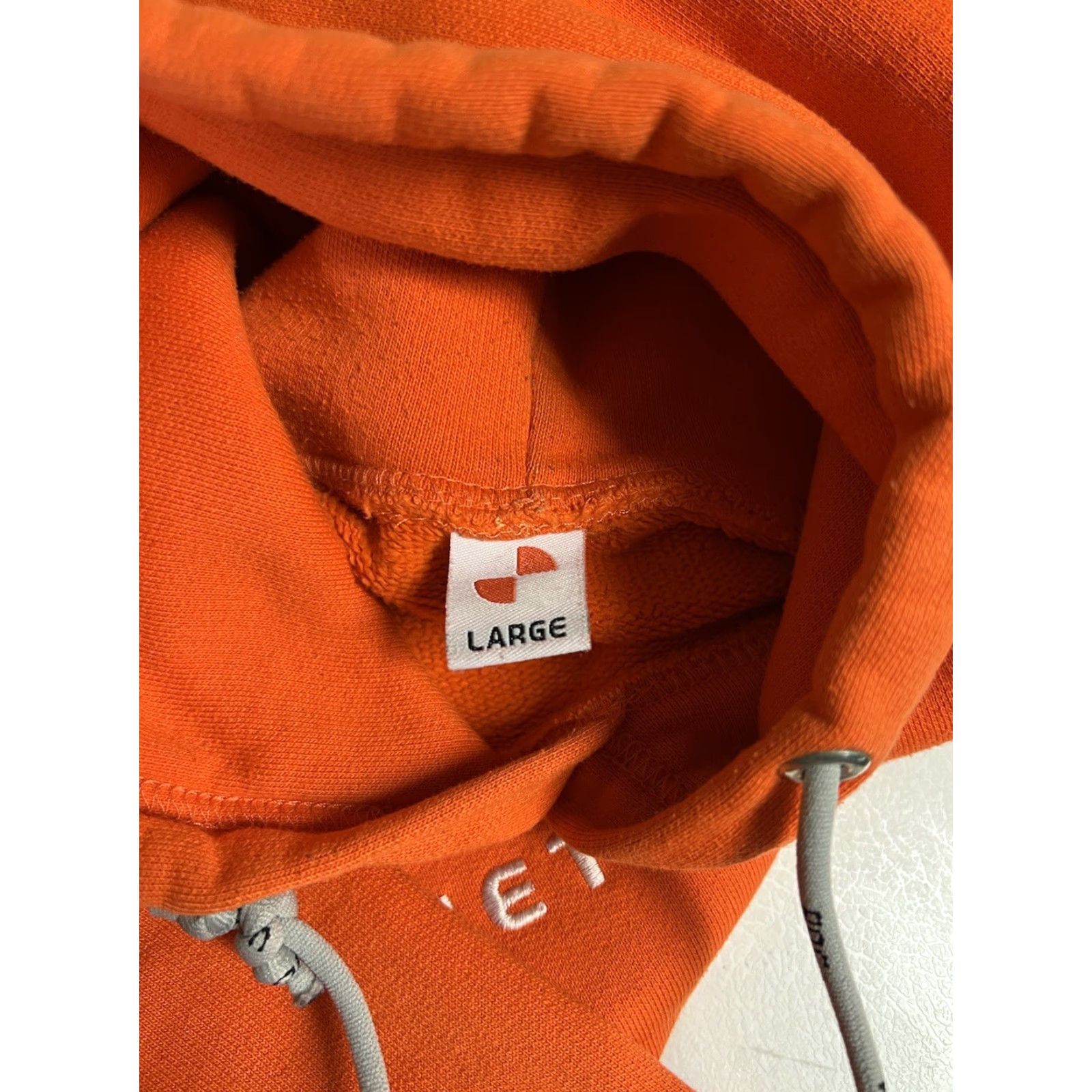 Vintage POC Hoodie Sports Skiing Embroidered Orange 100% Cotton Large Mens Pullover Hooded Regular Size L Size US L / EU 52-54 / 3 - 5 Thumbnail
