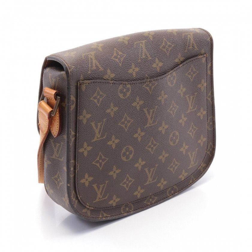 Louis Vuitton Sun Crew GM Monogram Shoulder Bag Brown