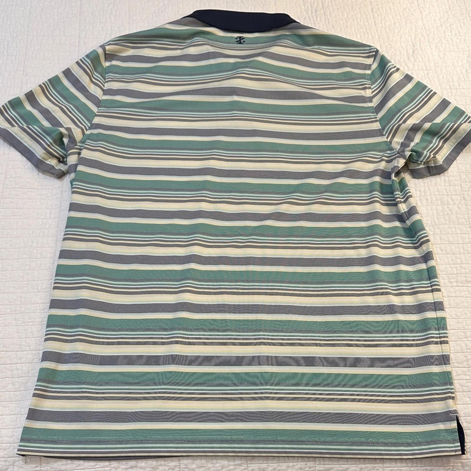 Izod Izod Golf Large Men’s Shirt EUC Fairway Green Stripe Size US L / EU 52-54 / 3 - 7 Thumbnail