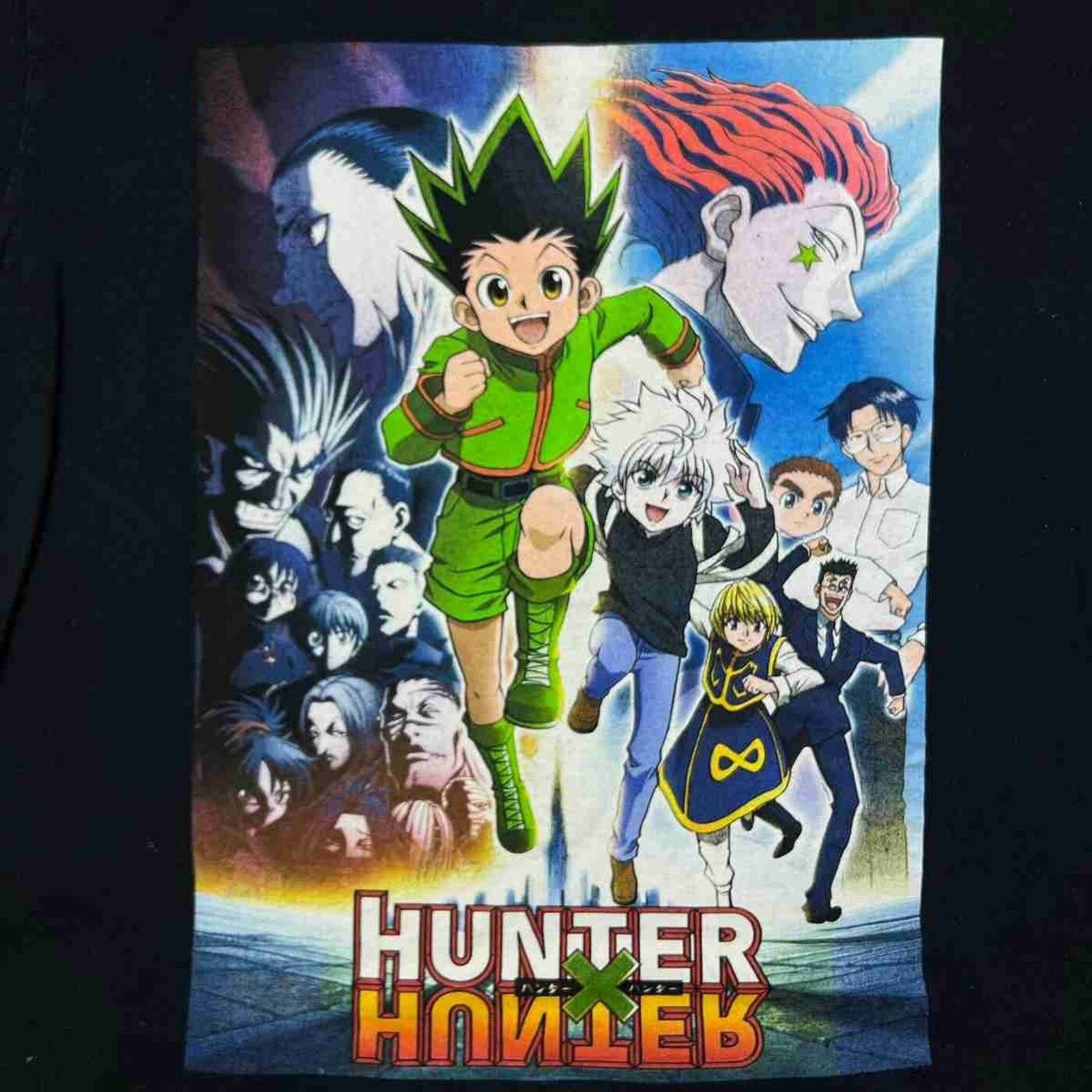 Anime × Cartoon Network Hunter x Hunter T Shirt XL Anime Short Sleeve Graphic Tee Size US XL / EU 56 / 4 - 2 Thumbnail