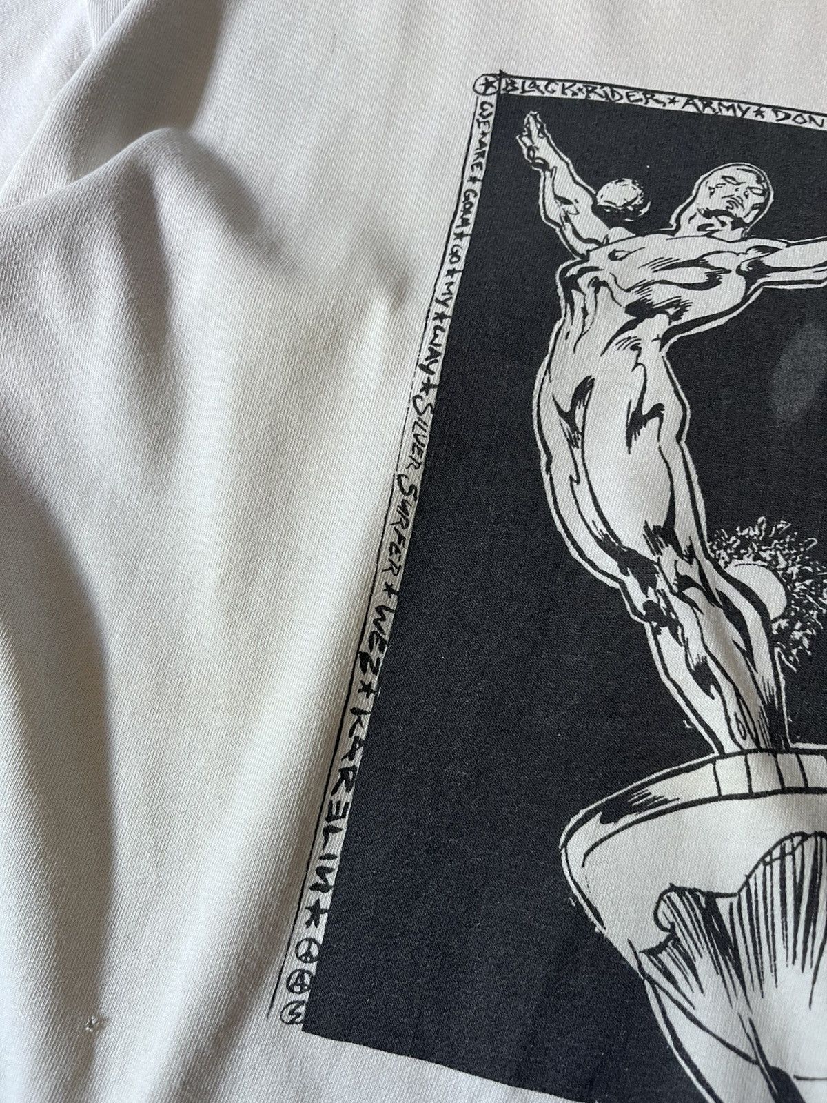 Marvel Comics Marvel Silver Surfer Very Rare T-shirt 90s Size US XL / EU 56 / 4 - 3 Thumbnail