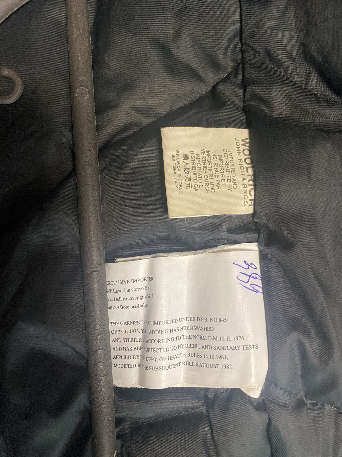 Woolrich Woolen Mills Woolrich Black Down Hooded Bomber Jacket Size S / US 4 / IT 40 - 11 Thumbnail