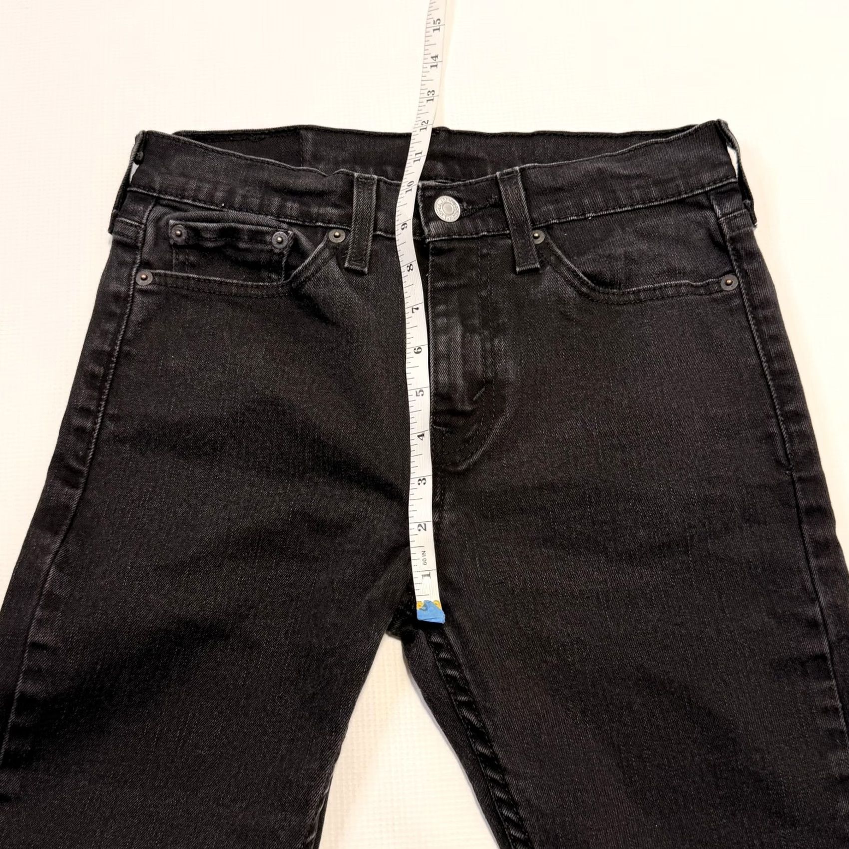 Levi's Levi's 510 Jeans Mens Slim Skinny Black Denim Waterless 28x32 Zip Pocket Rock Casual Regular Jeans Mens Size US 28 / EU 44 - 5 Thumbnail